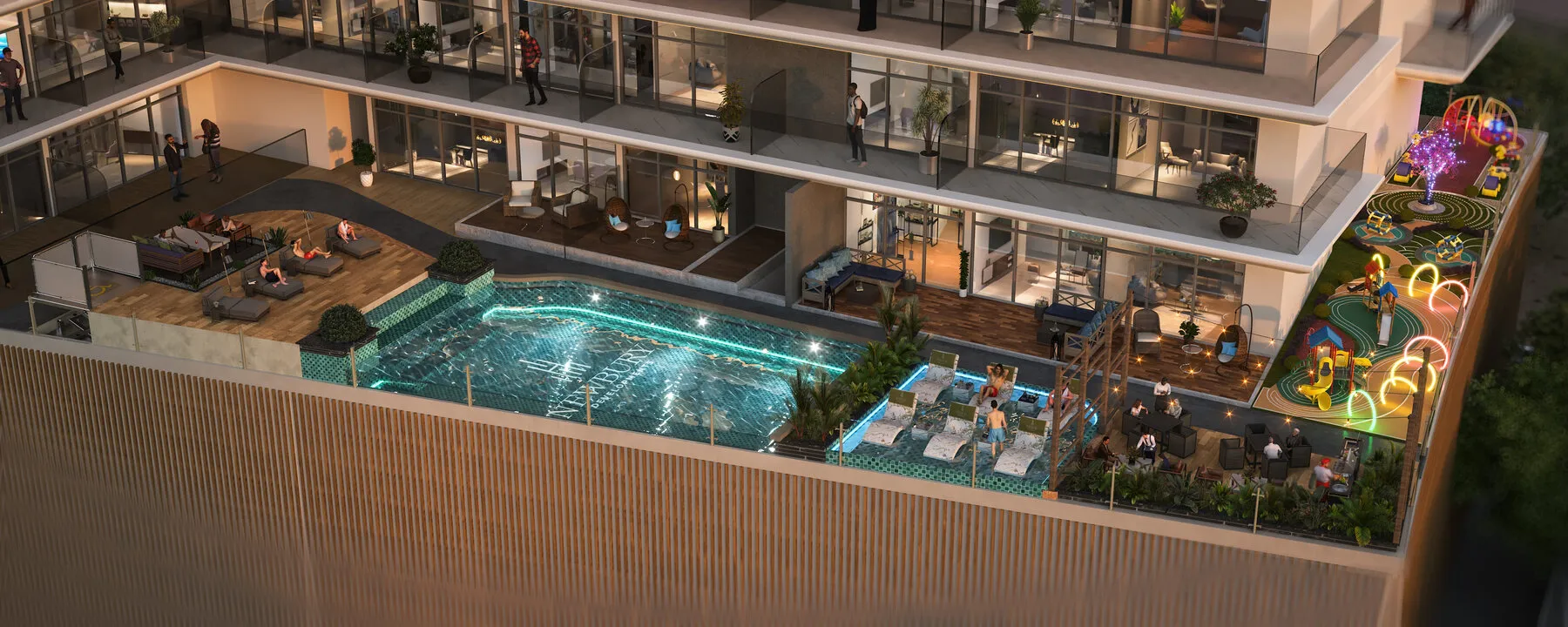 1 yatak odalı daire — Warsan 4, Dubai — 11/17