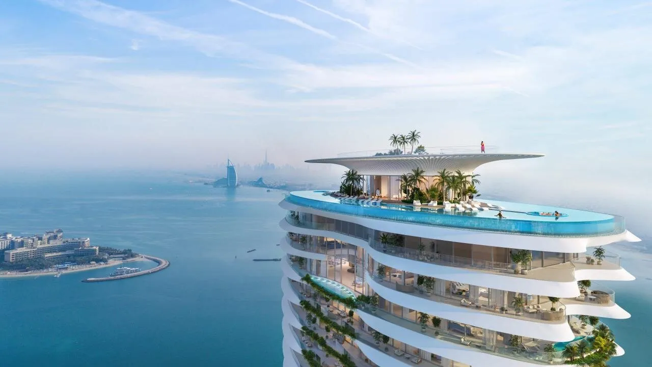 Premium appartementen in Como Residences in Palm Jumeirah! Hoge huurinkomsten - vanaf $ 2000 per maand! Volledig ingerichte keuken! Afbetalingsplan 0%!, 4 slaapkamers, 868 m²