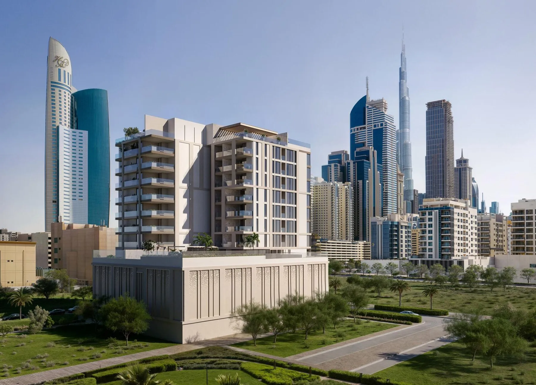 2 yatak odalı daire — Jumeirah Garden City, Dubai — 5/8