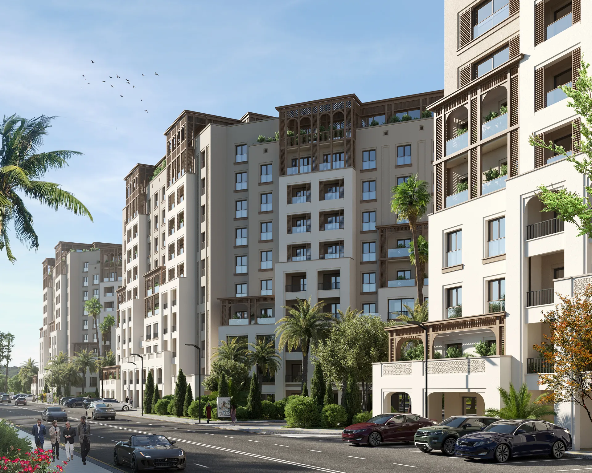 1-bedroom apartment in Arabian Ranches, Sea Breeze, Baku — 83.8 m²