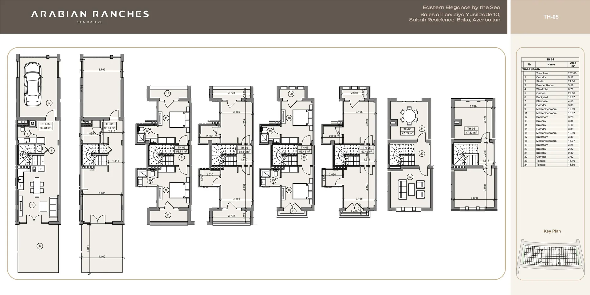 4 yatak odalı sıra ev — Sea Breeze, Bakü, Abşeron — 3/4