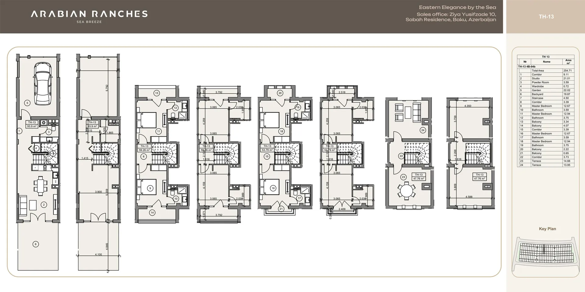 4 yatak odalı sıra ev — Sea Breeze, Bakü, Abşeron — 3/4