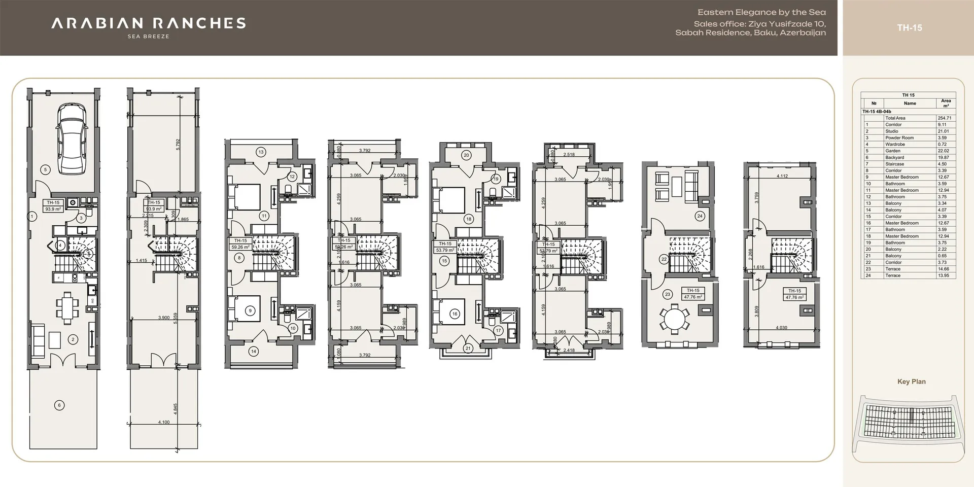 4 yatak odalı sıra ev — Sea Breeze, Bakü, Abşeron — 3/4