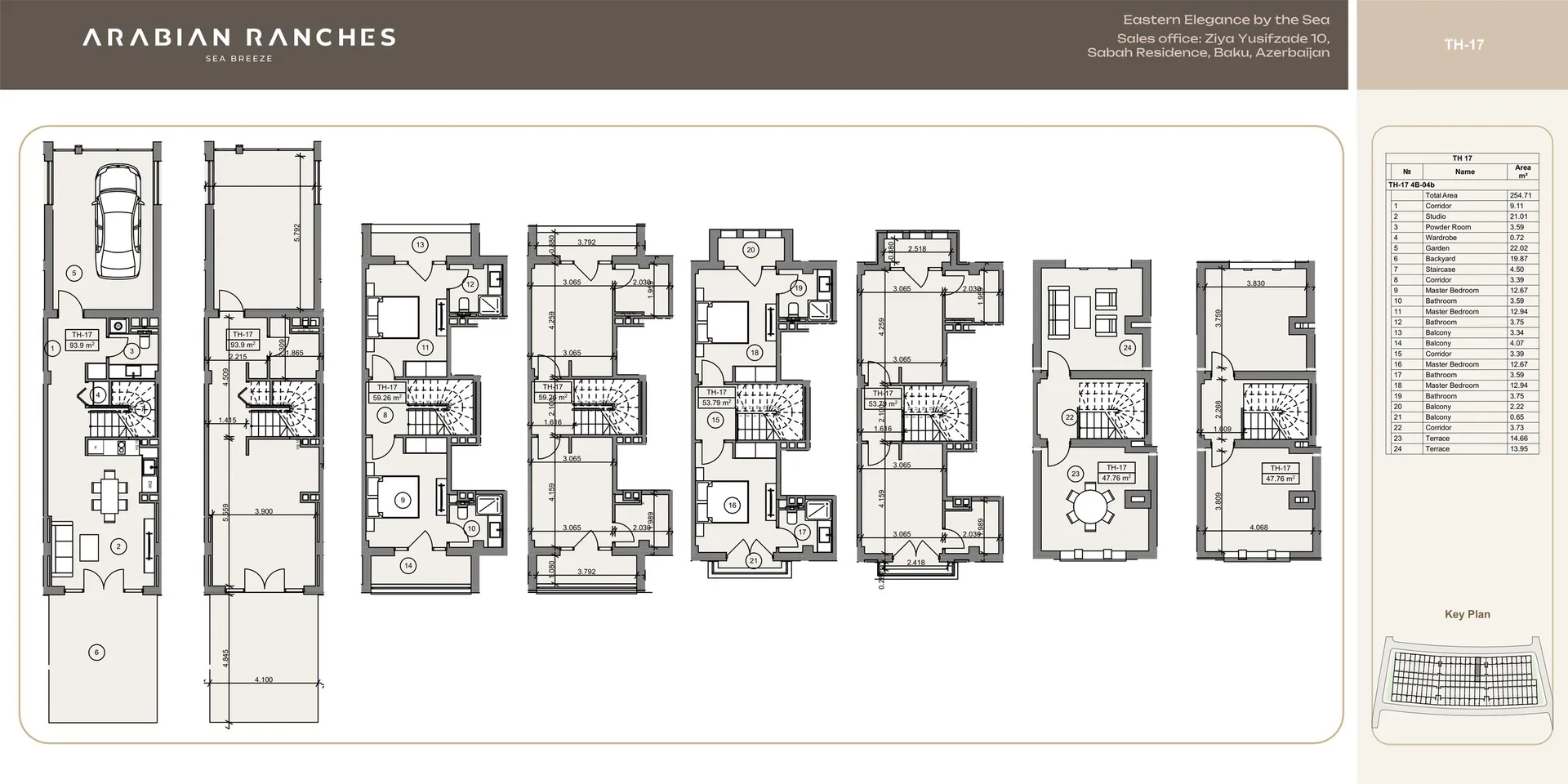 4 yatak odalı sıra ev — Sea Breeze, Bakü, Abşeron — 3/4