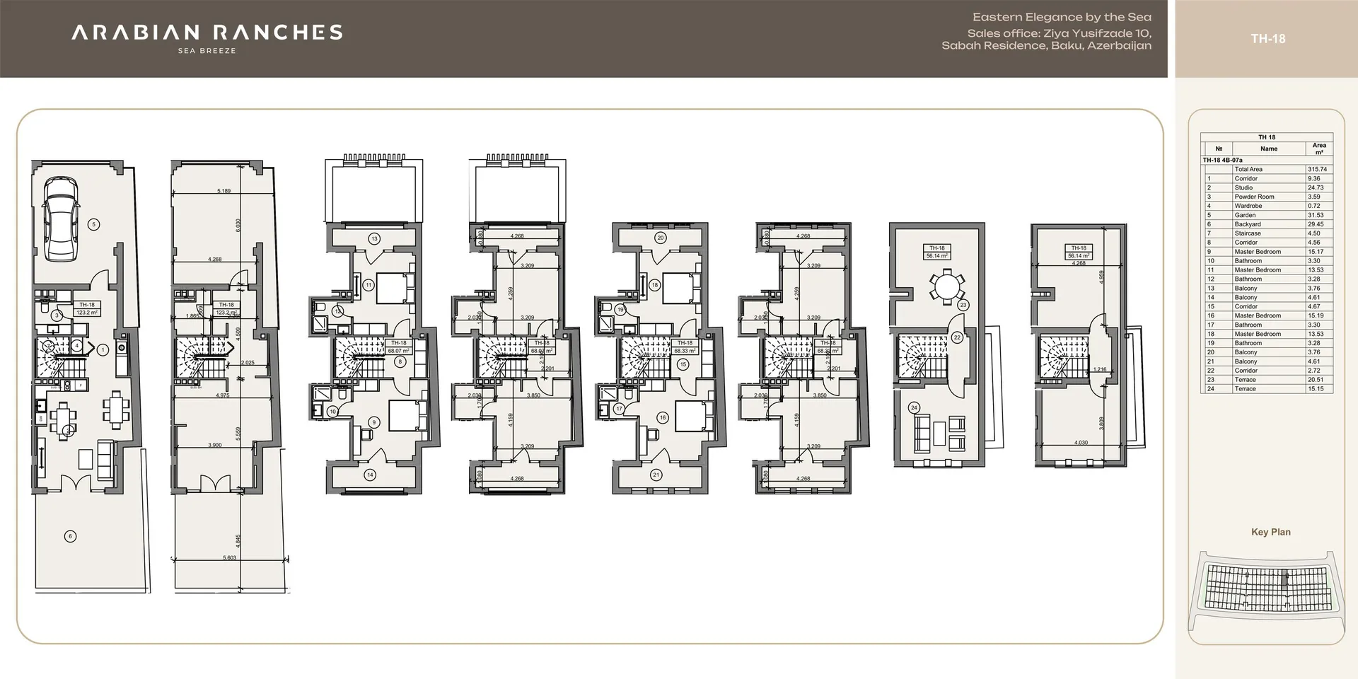 4 yatak odalı sıra ev — Sea Breeze, Bakü, Abşeron — 3/4