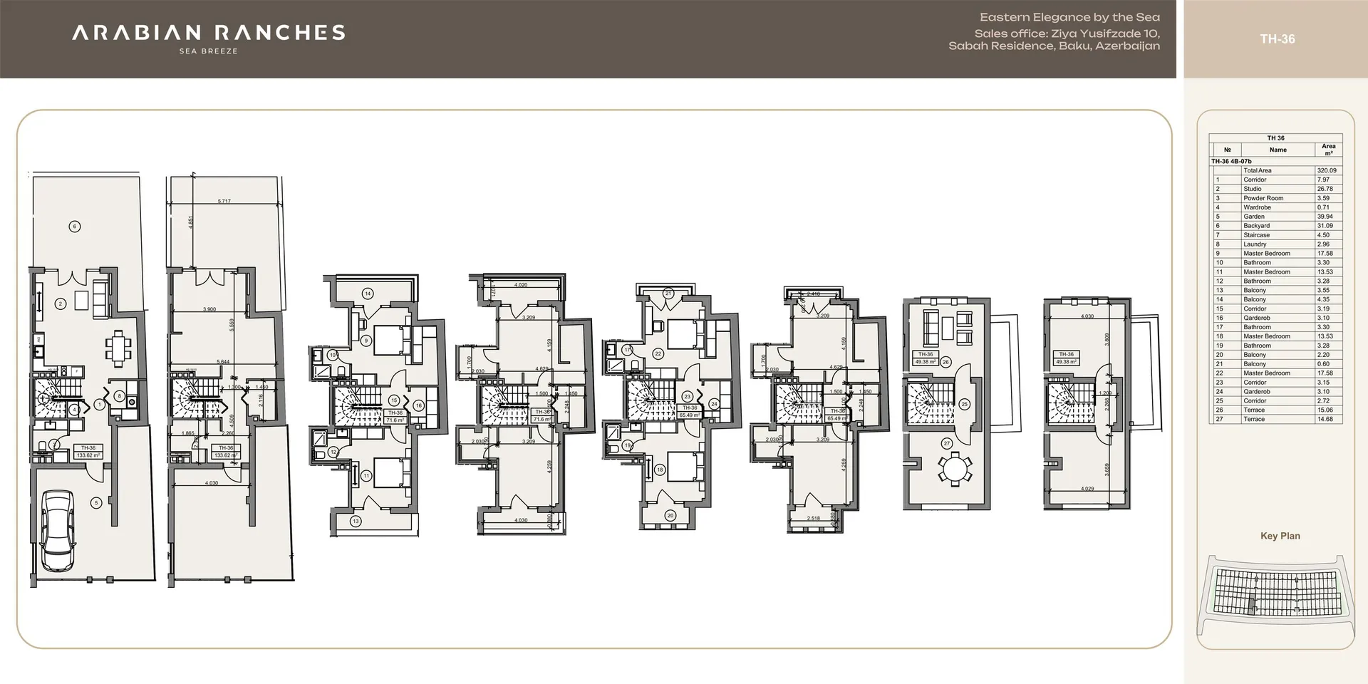 4 yatak odalı sıra ev — Sea Breeze, Bakü, Abşeron — 3/4