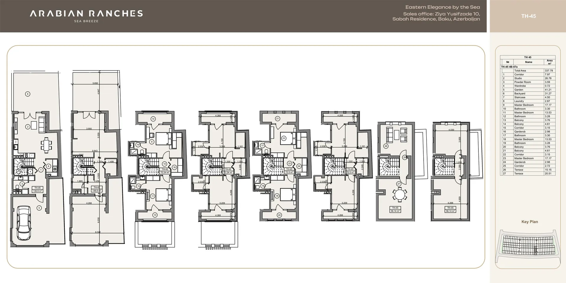 4 yatak odalı sıra ev — Sea Breeze, Bakü, Abşeron — 3/4