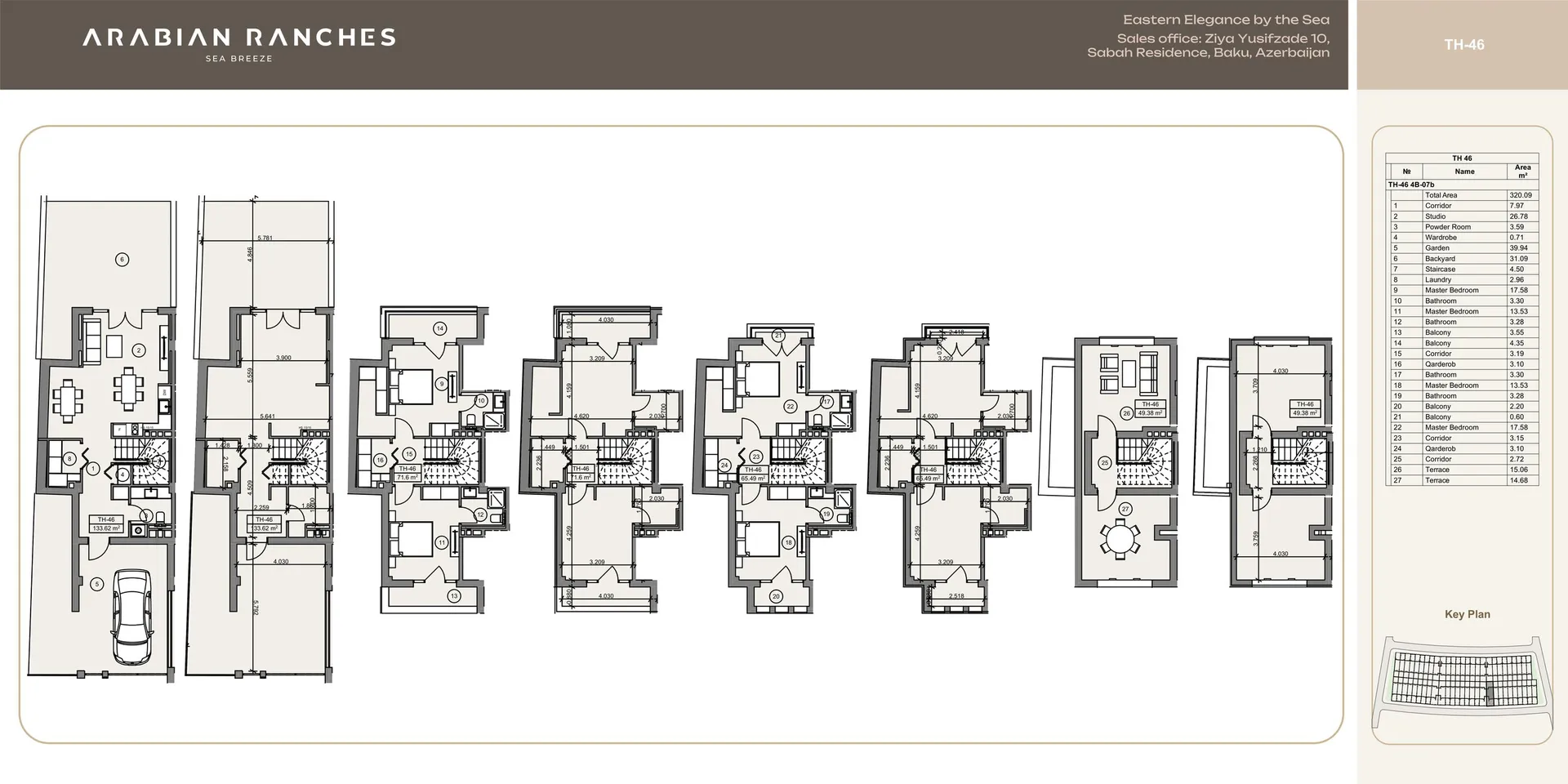 4 yatak odalı sıra ev — Sea Breeze, Bakü, Abşeron — 3/4