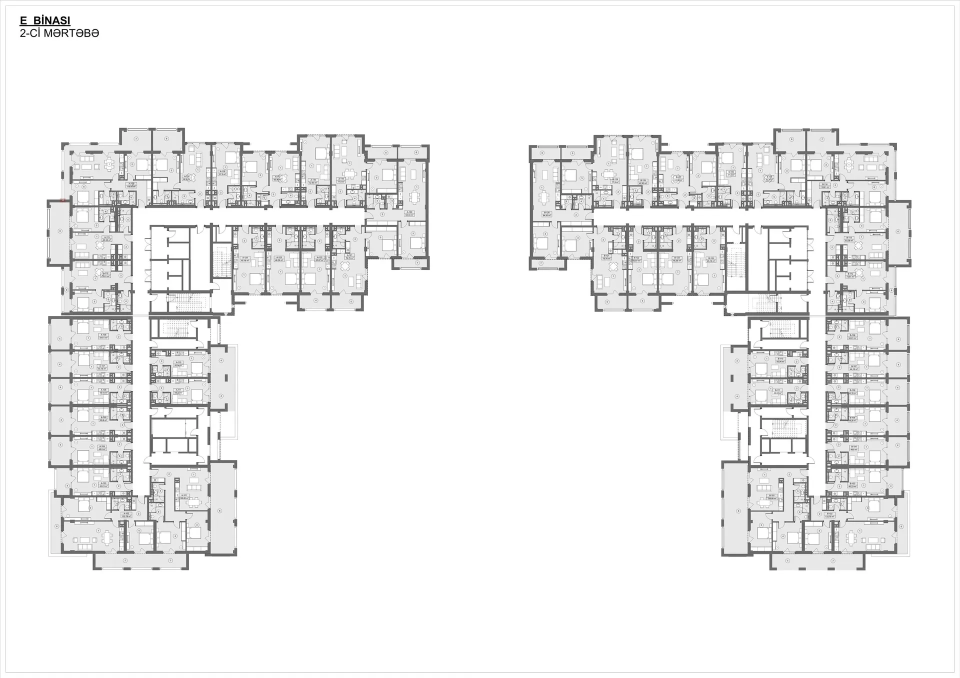 1 yatak odalı daire — Sea Breeze, Bakü, Abşeron — 3/3
