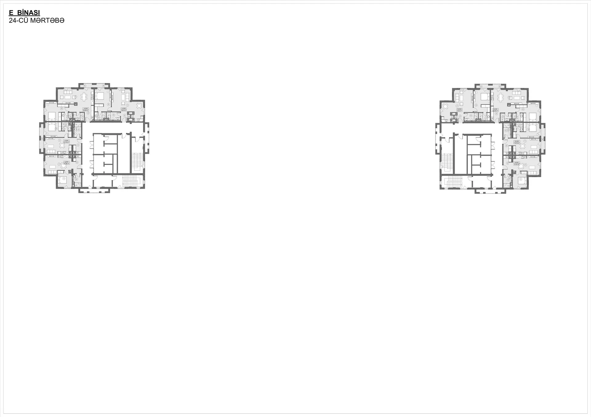 1 yatak odalı daire — Sea Breeze, Bakü, Abşeron — 3/3