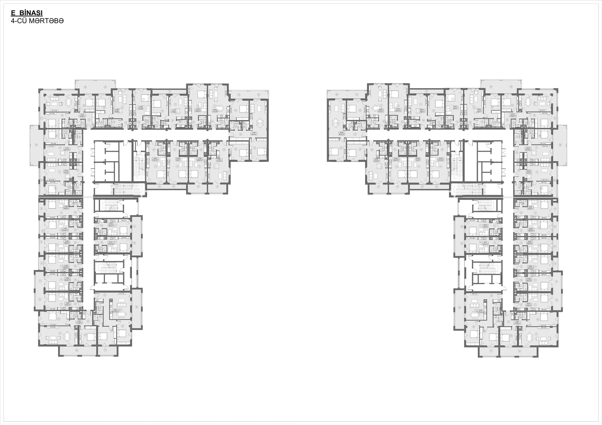 2 yatak odalı daire — Sea Breeze, Bakü, Abşeron — 3/3