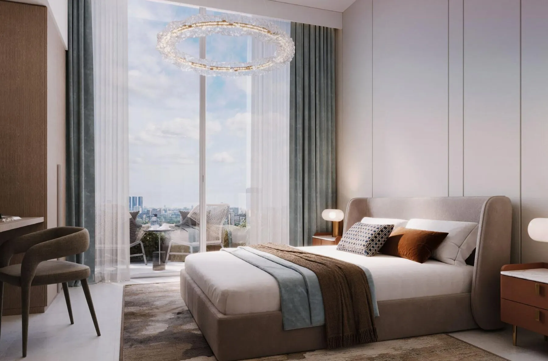 3 yatak odalı çatı katı — Al Jaddaf, Dubai — 4/13
