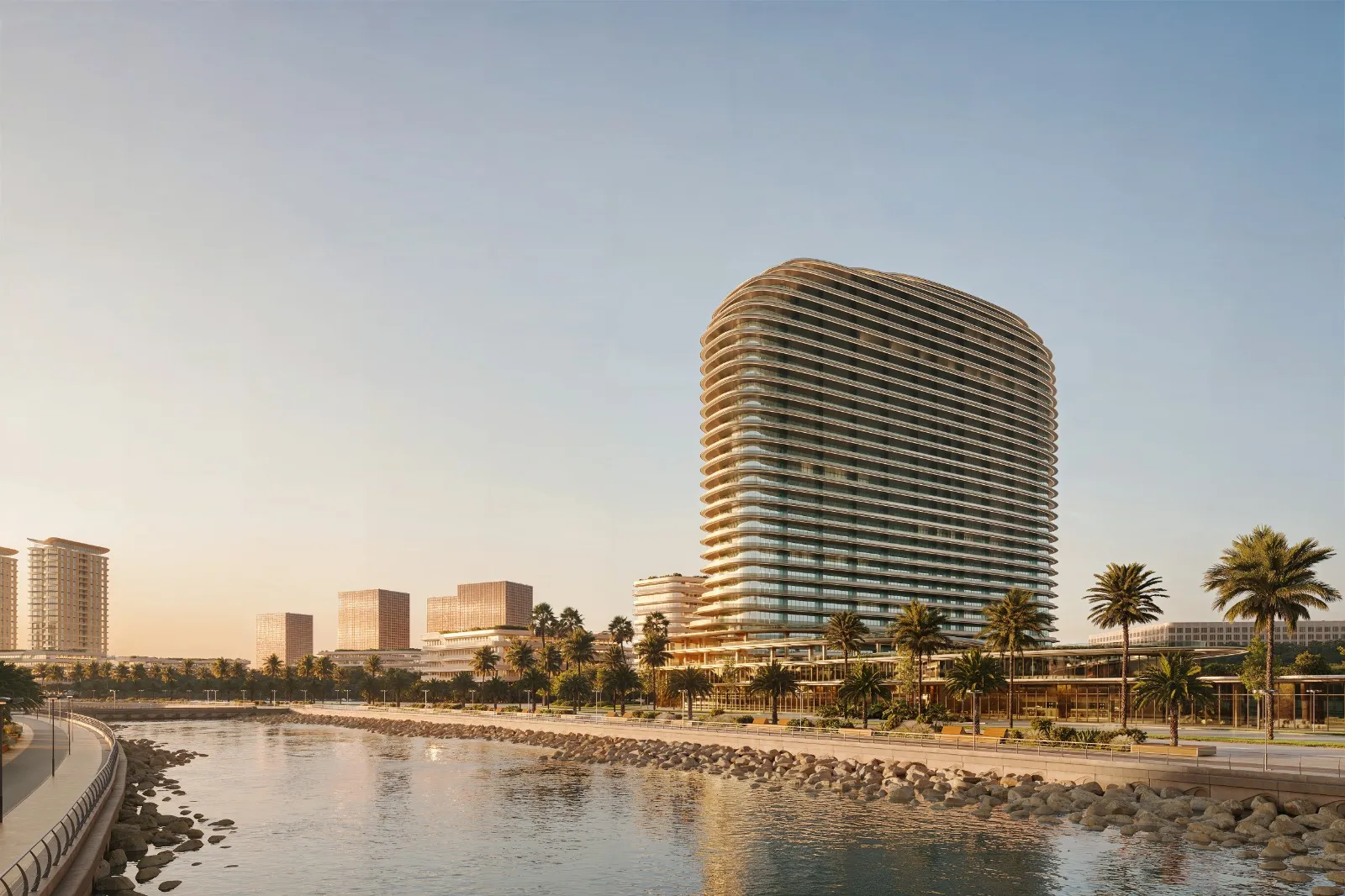 1-bedroom apartment in Panorama by ELIE SAAB, Sea Breeze, Baku — 51.8 m²