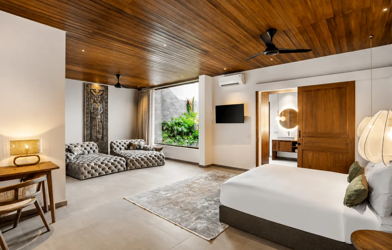 4 yatak odalı villa — Pererenan, Bali — 4/5