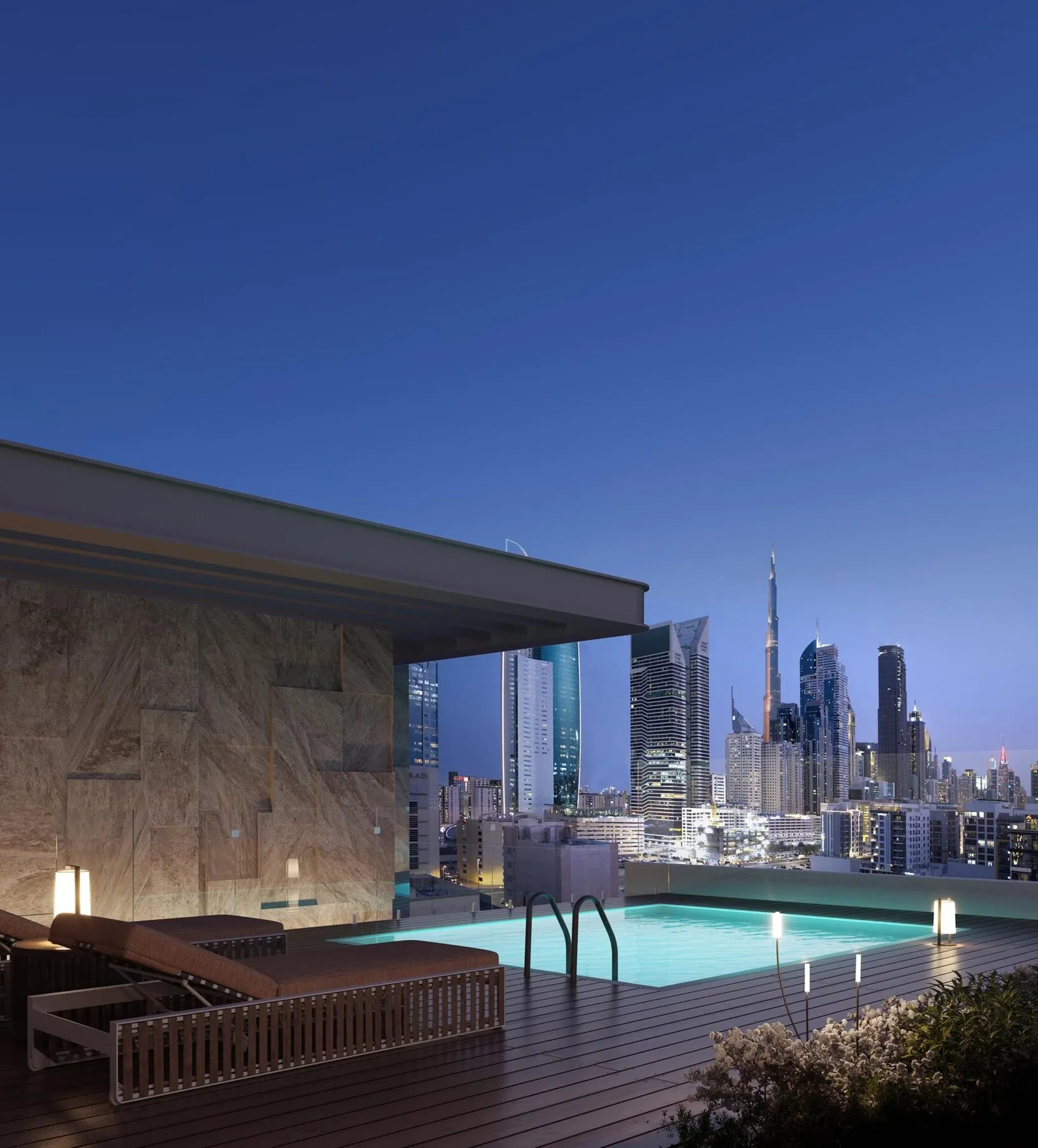 Appartement in Dubai in het Elysian Residence-project, studio, 34 m²