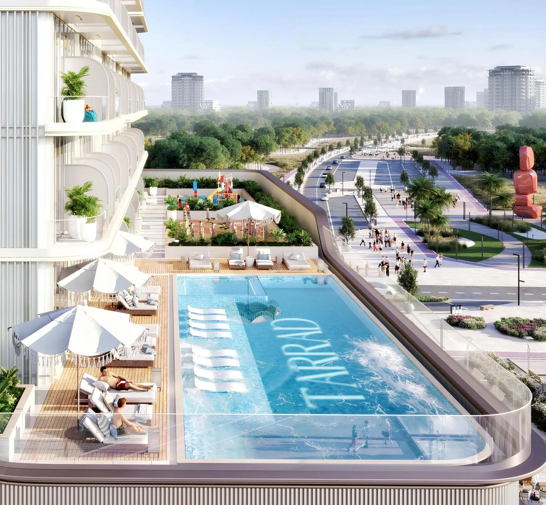 2 yatak odalı daire — Dubai Land — 7/9