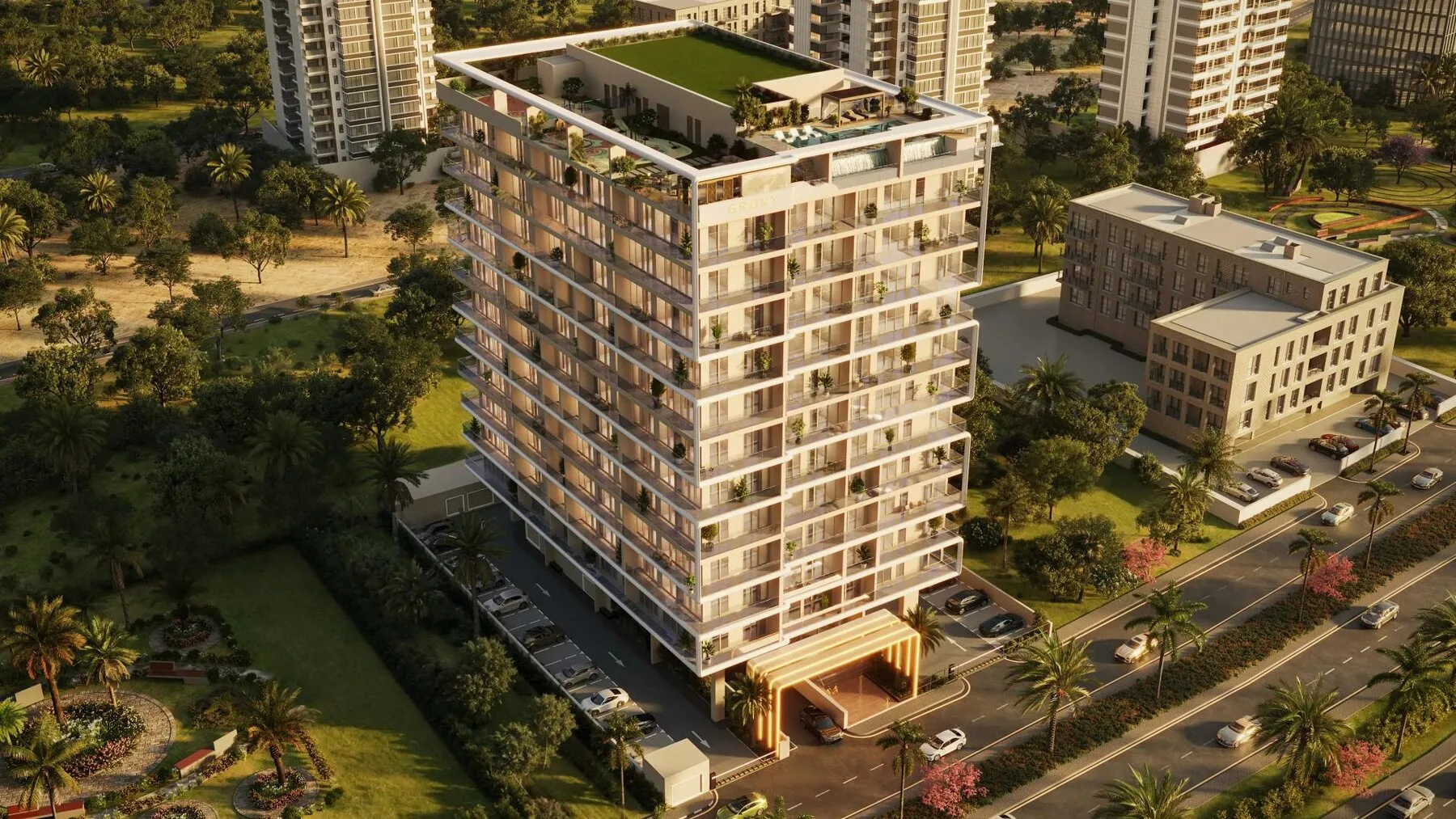 1 yatak odalı daire — Dubai Land — 18/20