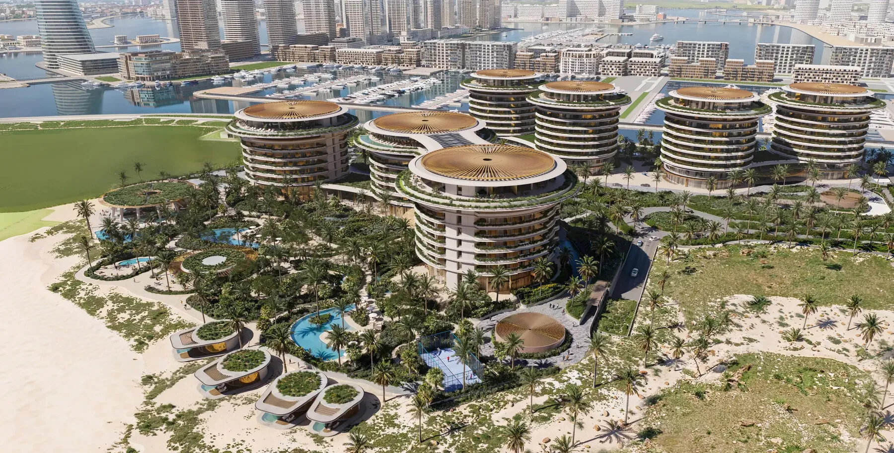 3 yatak odalı daire — Dubai Harbour — 12/20