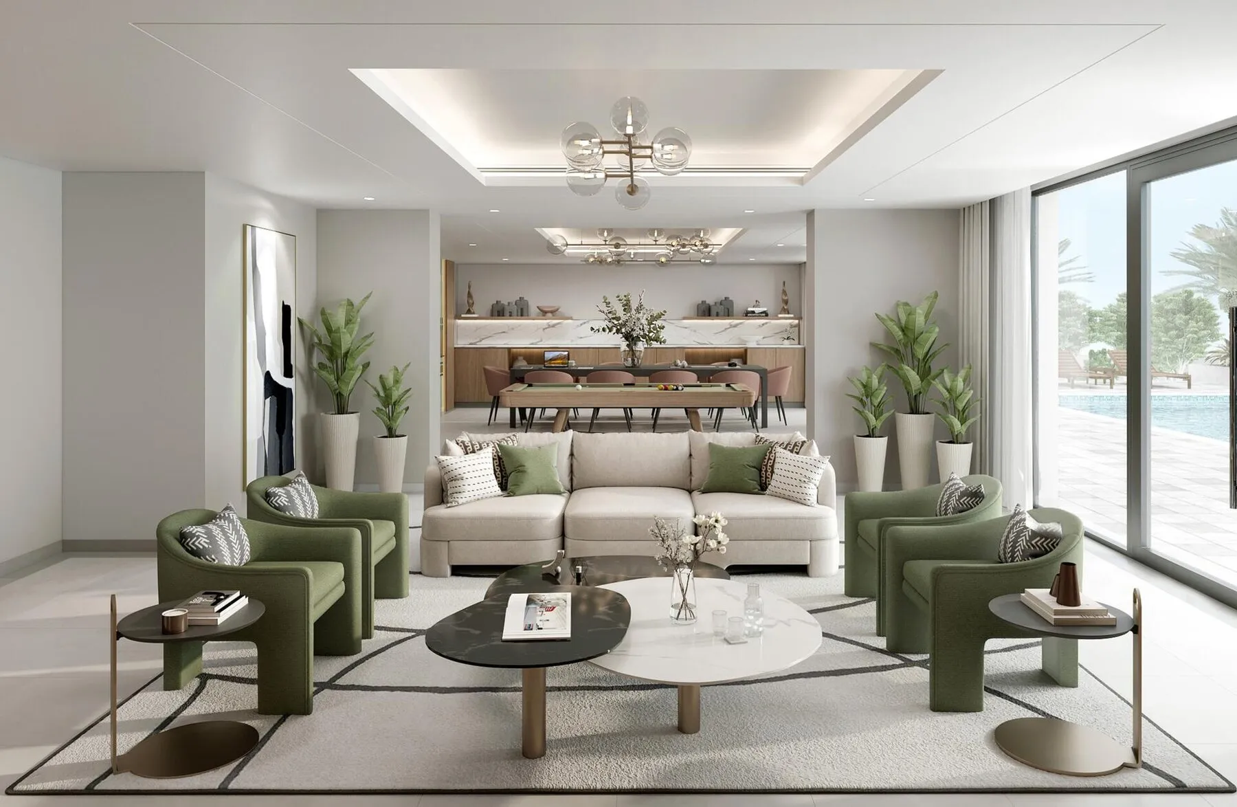 1 yatak odalı daire — Dubai Islands — 3/13