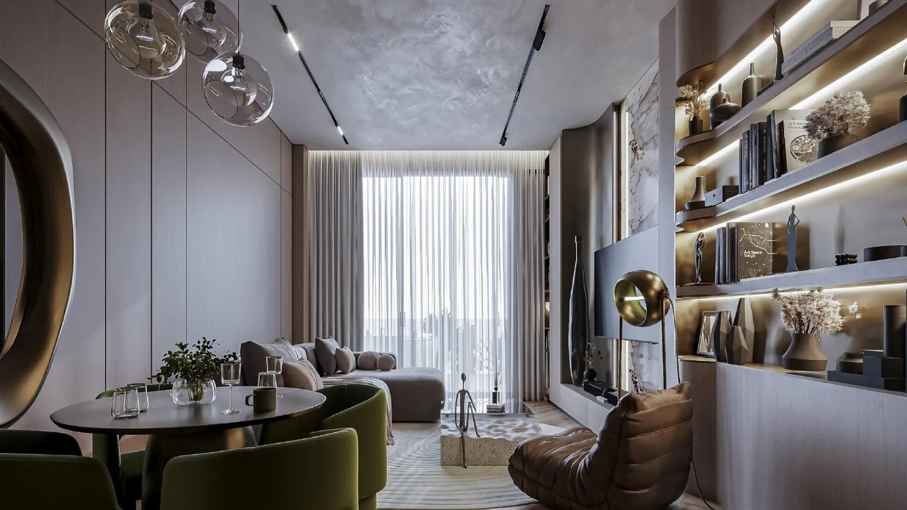 2 yatak odalı daire — Dubai Land — 11/21