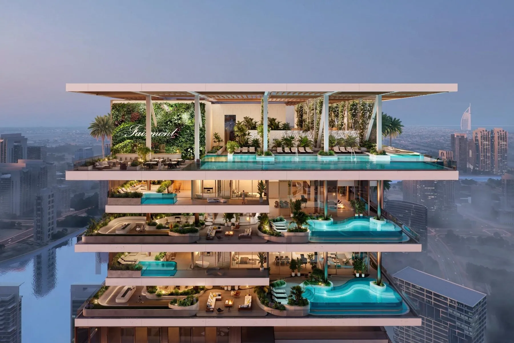 2 yatak odalı daire — Business Bay, Dubai — 12/14