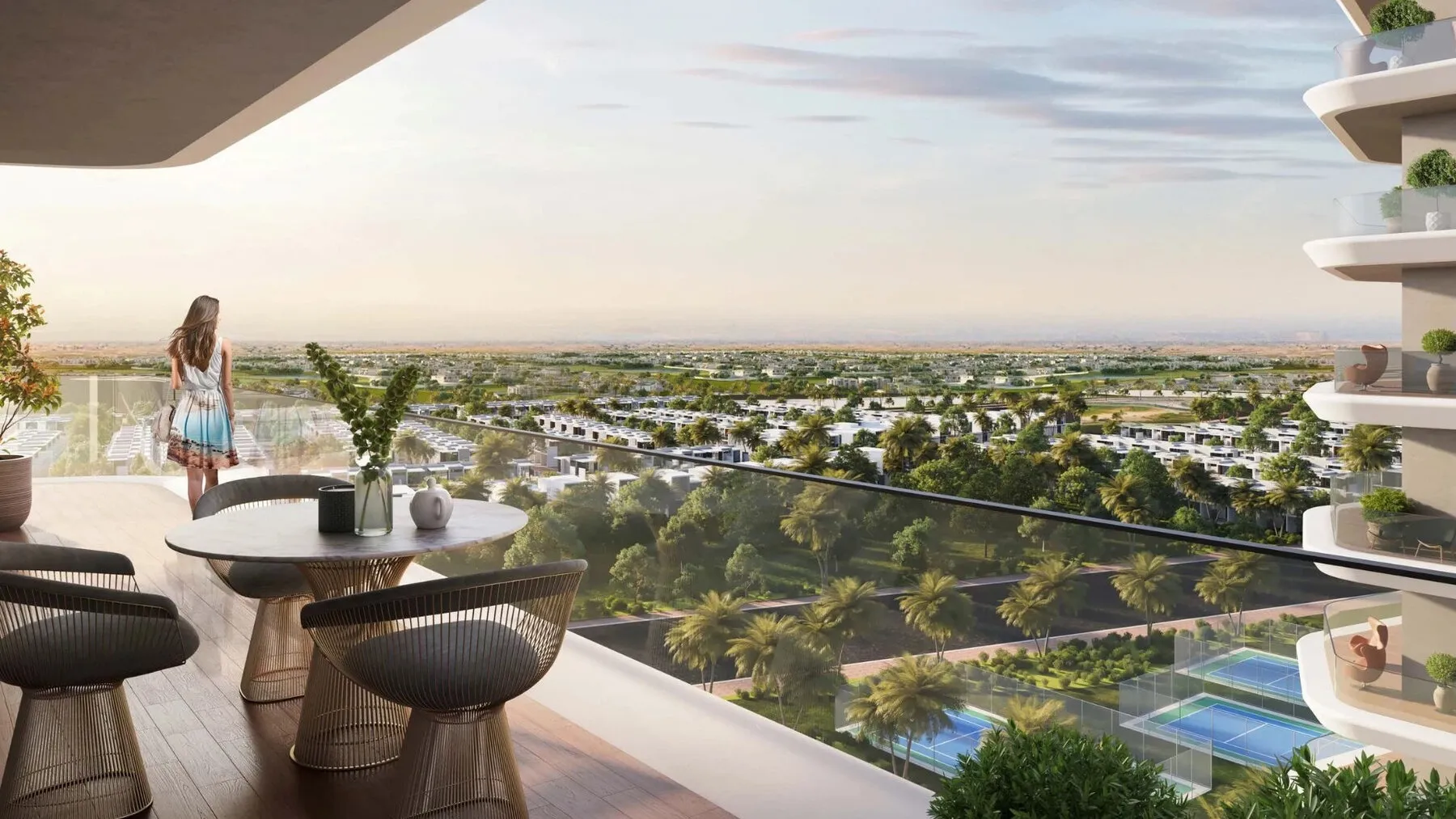1 yatak odalı daire — Damac Hills 2, Dubai — 7/14