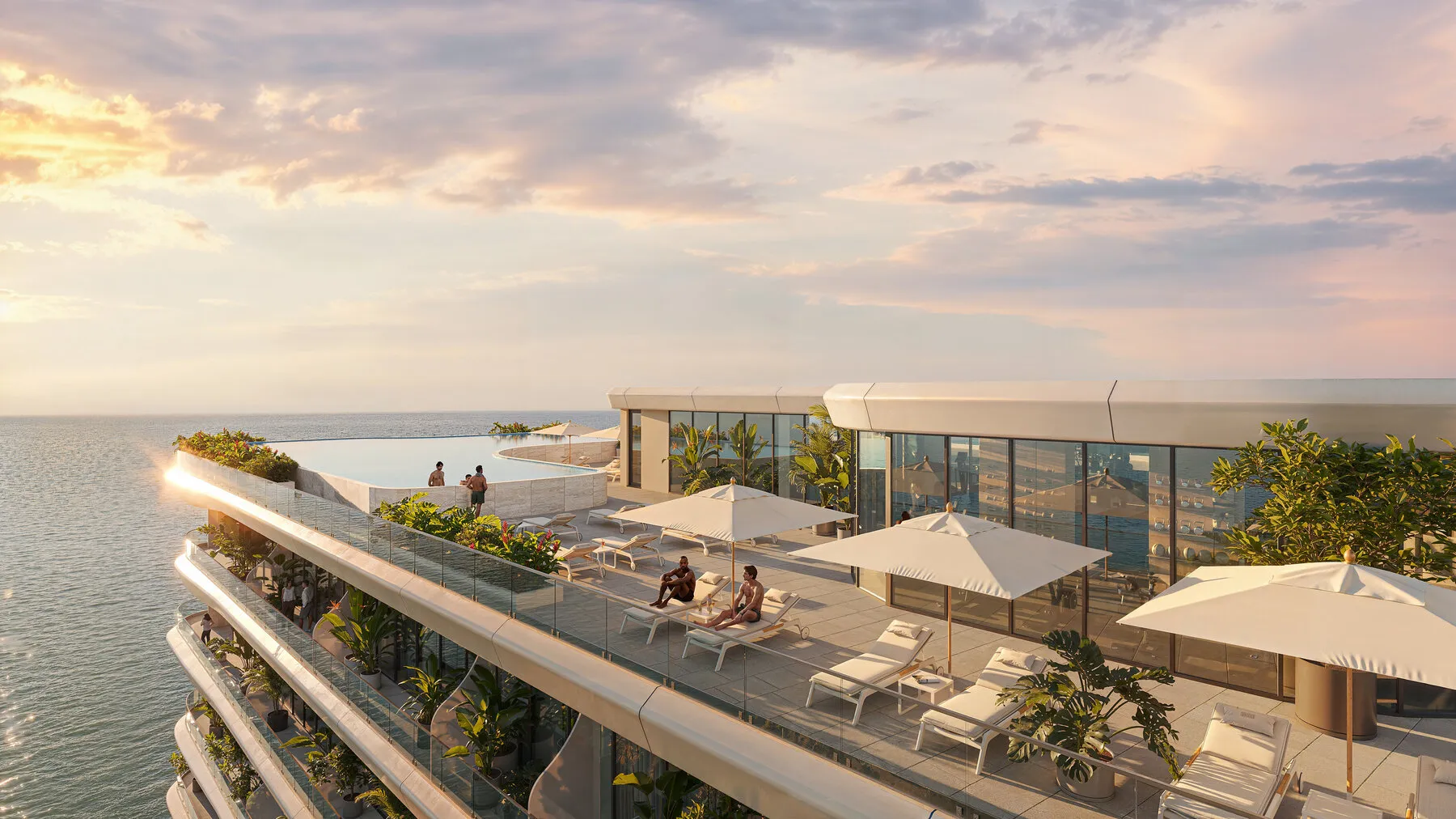 Appartement in het innovatieve project Gianfranco Ferre Residences aan de eerste kust, 3 slaapkamers, 302 m²