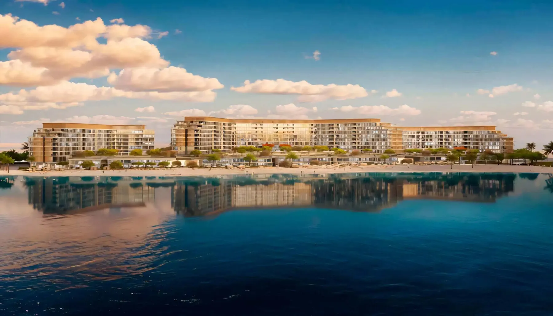 Prachtige appartementen in het nieuwe project Aquamarine Beach Residences! Aan de kust! Premium locatie! Veel voorzieningen voor ontspanning en vermaak! We vinden woningen met een gunstige hypotheekrente of afbetalingsplan in de VAE!, 3 slaapkamers,