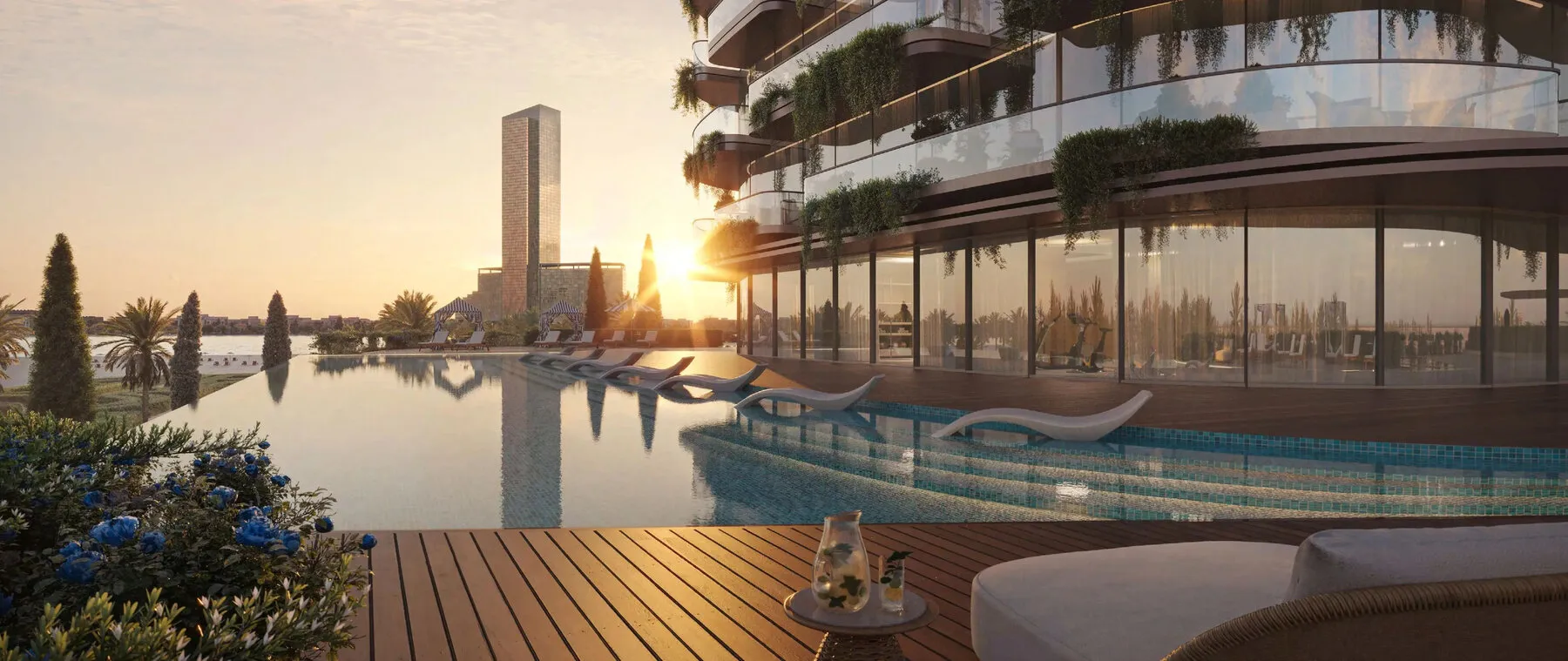 Le Château: kusteigendom in Ras Al Khaimah in de geest van de “kunst van het leven”!, 1 slaapkamers, 77 m²