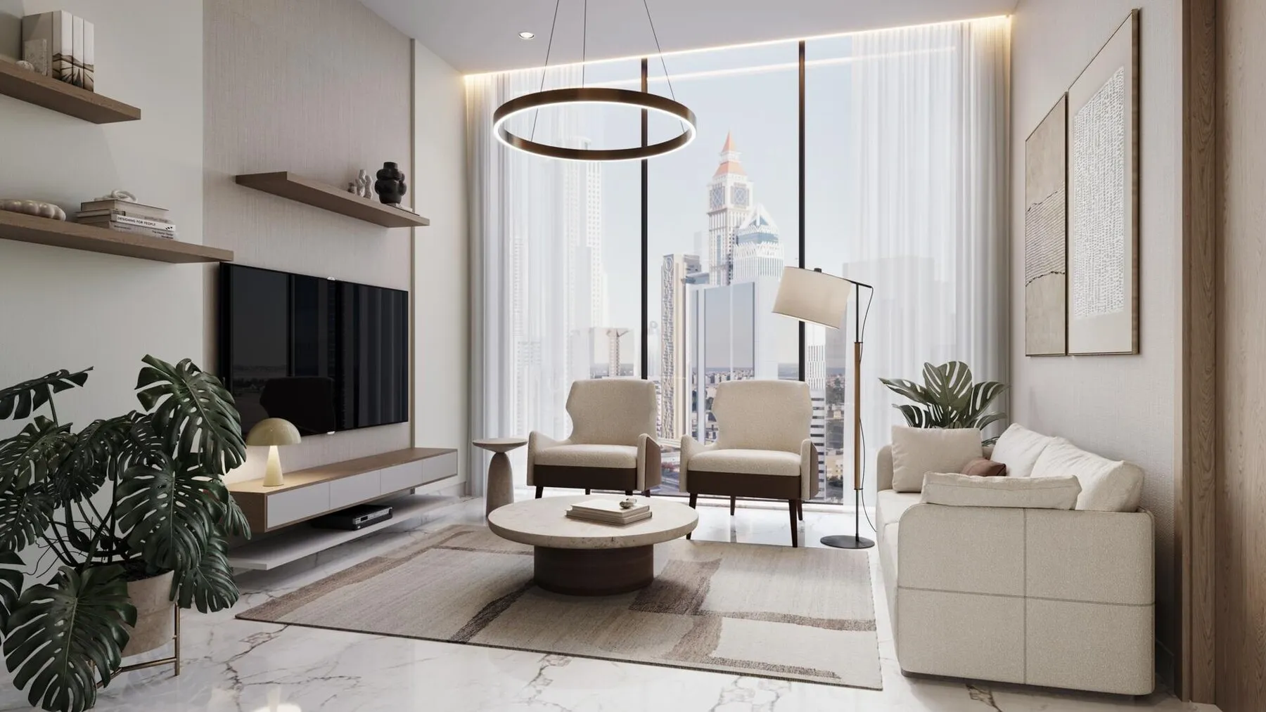 2 yatak odalı daire — Jumeirah Garden City, Dubai — 7/18