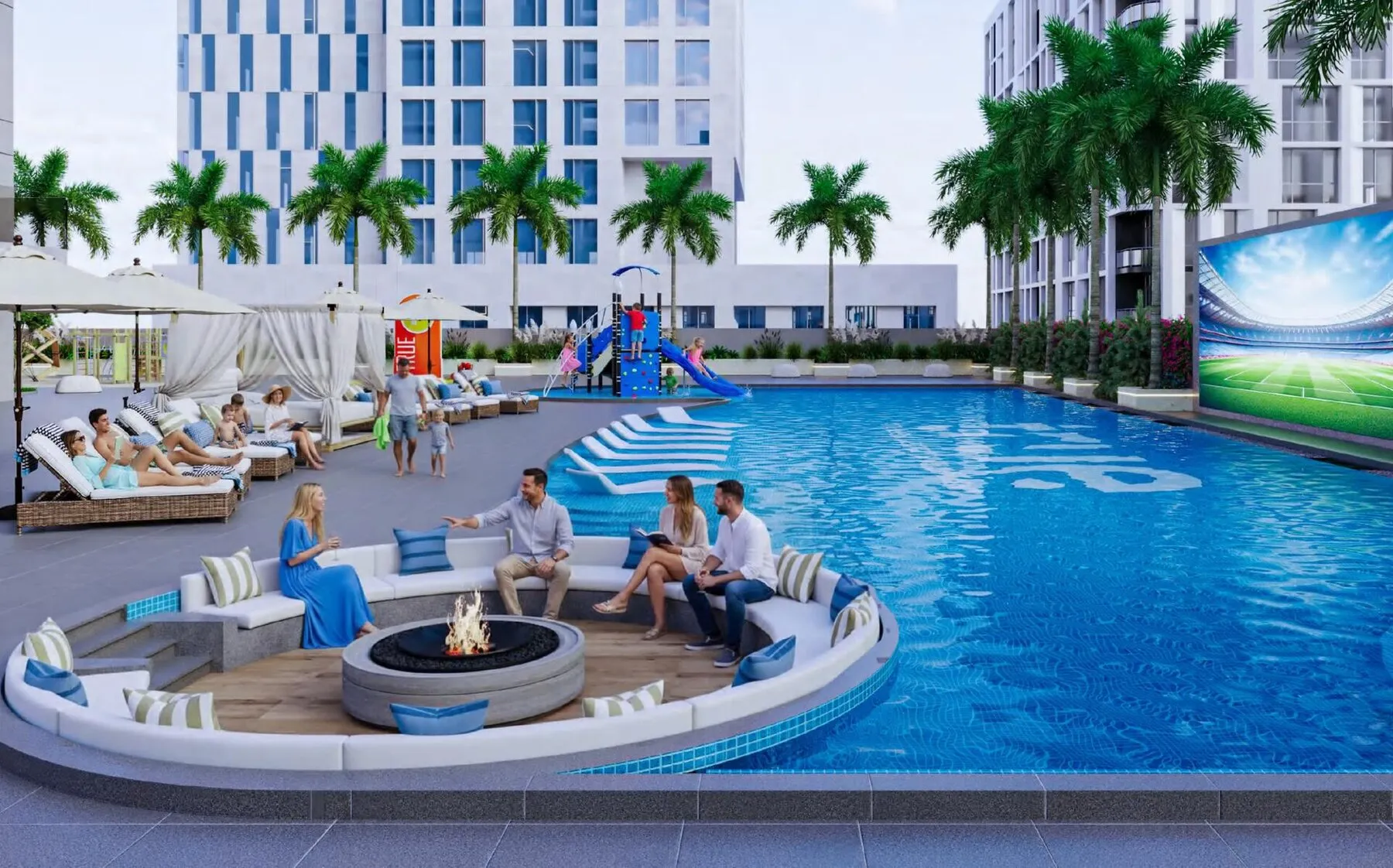 1 yatak odalı daire — Bukadra, Dubai — 13/20