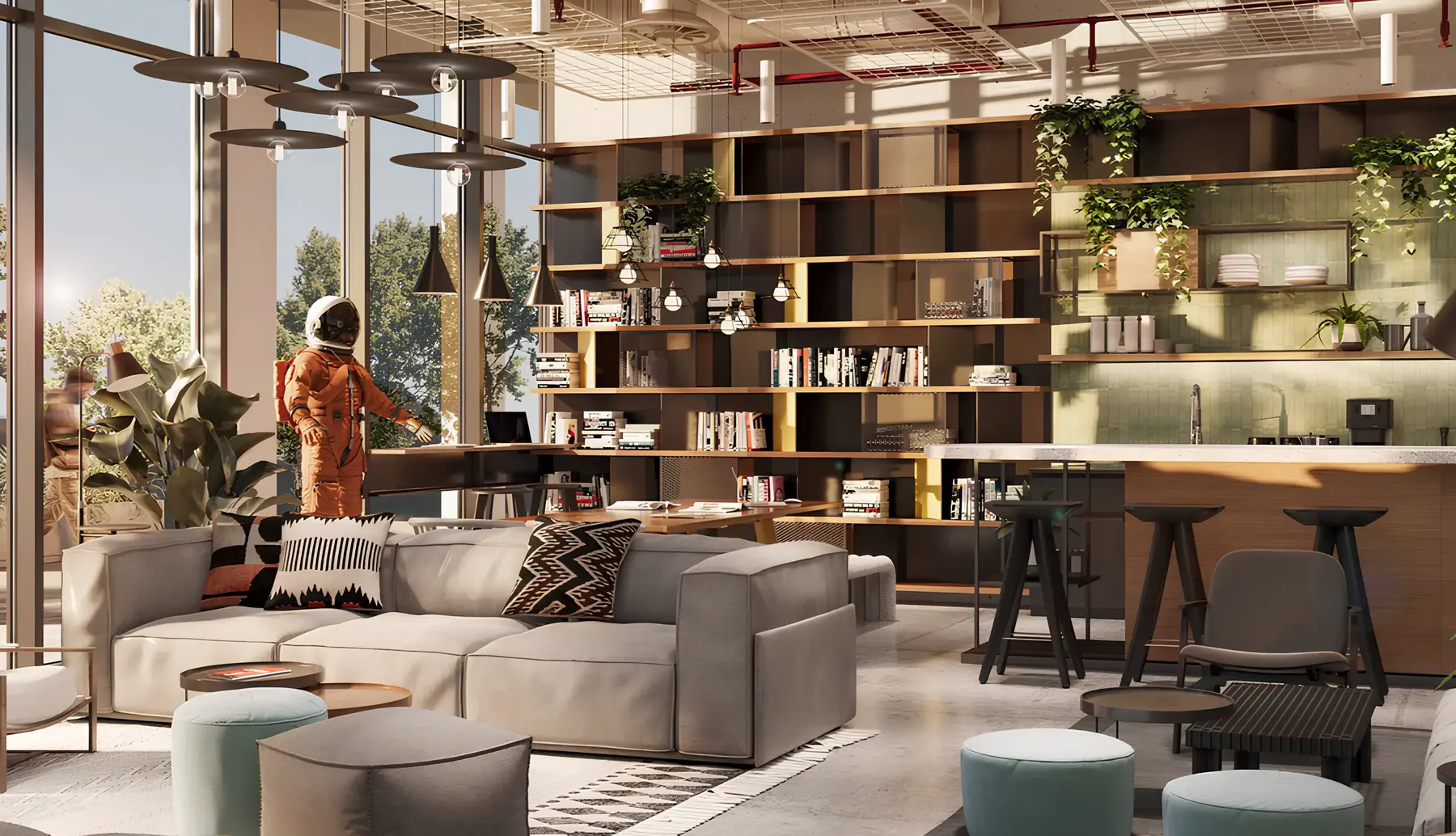 Stüdyo daire — Jebel Ali, Dubai — 3/5