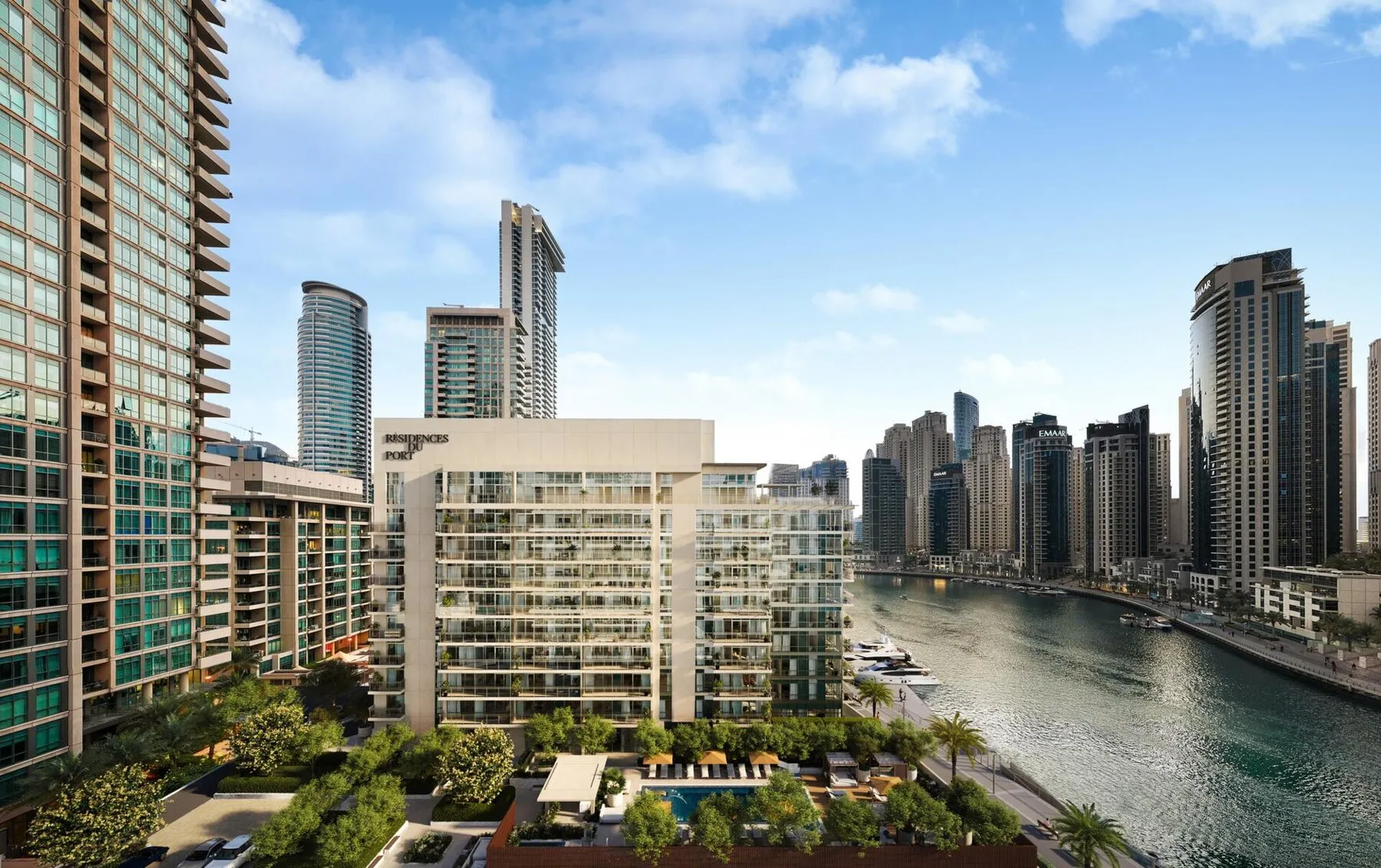 Luxe appartement in het wooncomplex Residences Du Port Autograph Collection Re, 3 slaapkamers, 154 m²