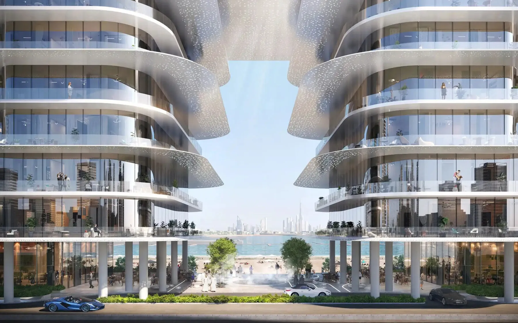 2 yatak odalı daire — Dubai Harbour — 11/13