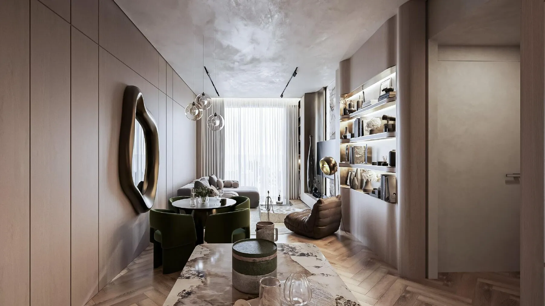 2 yatak odalı daire — Dubai Land — 21/21
