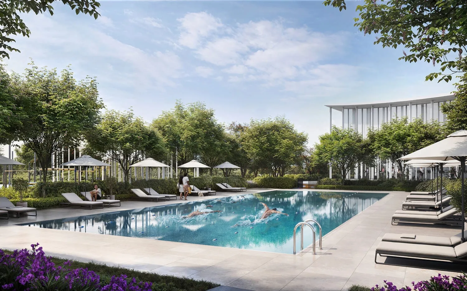 Appartement in het prachtige Vida Residences Hillside-complex in Dubai Hill, 1 slaapkamer, 67 m²
