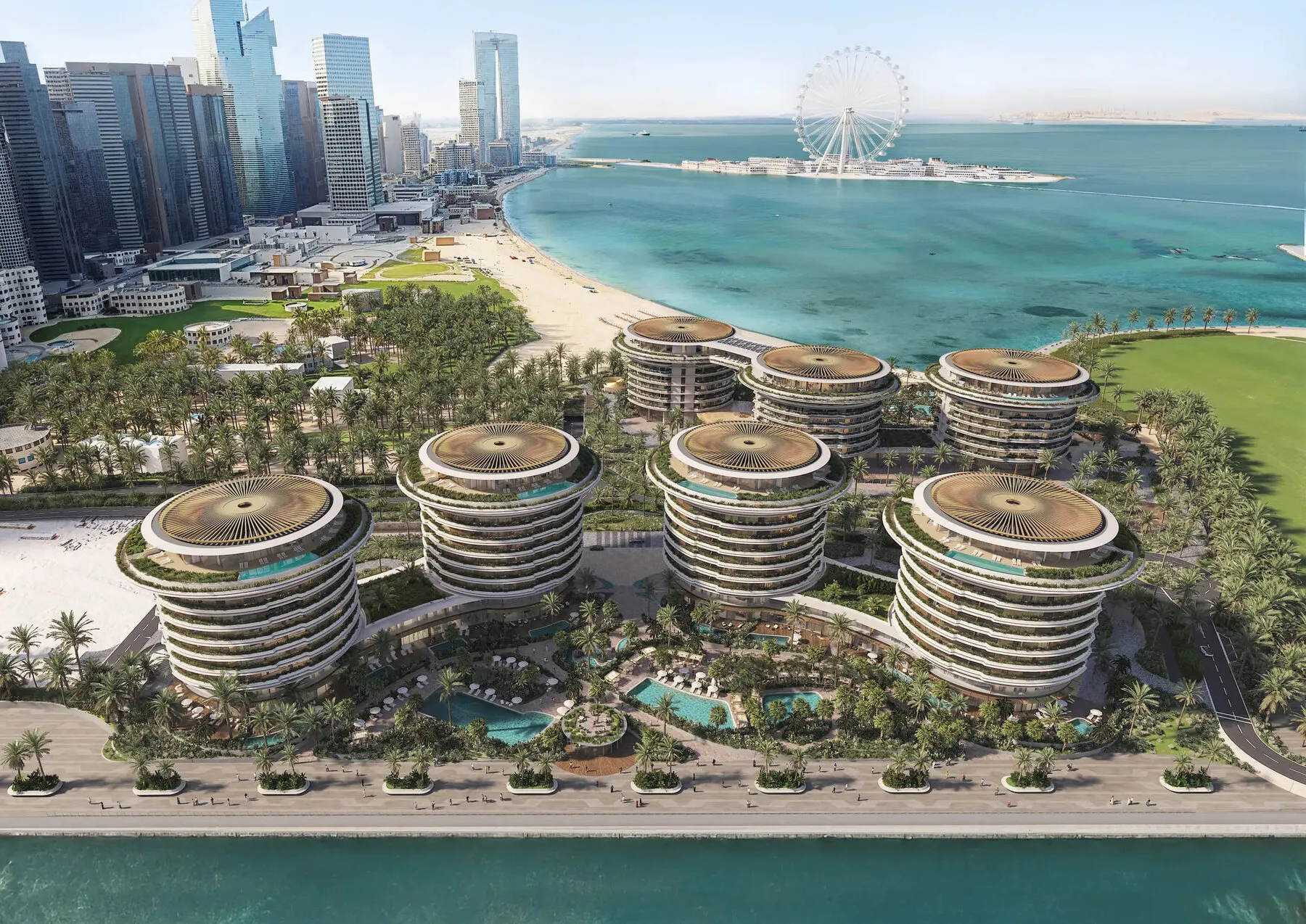 4 yatak odalı daire — Dubai Harbour — 13/20