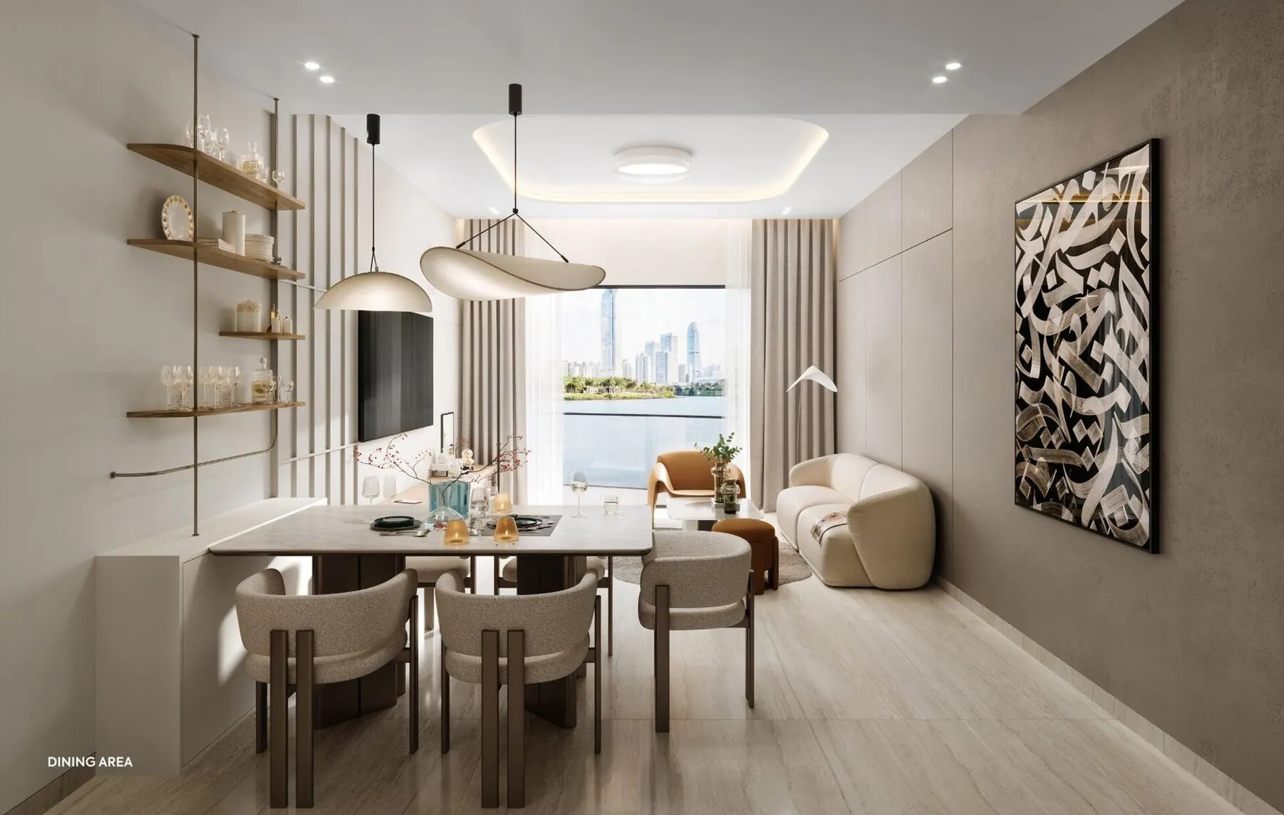 1 yatak odalı daire — Dubai Islands — 2/19