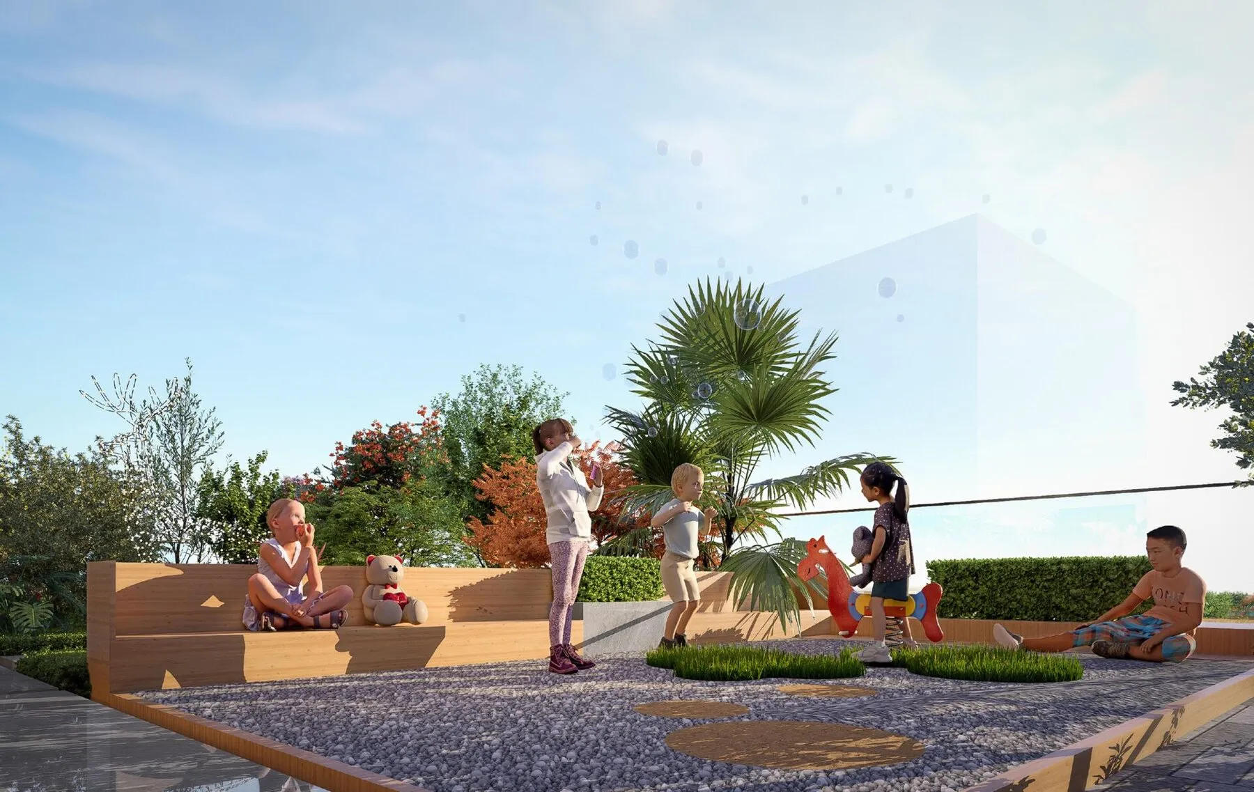 1 yatak odalı daire — Warsan 4, Dubai — 15/20