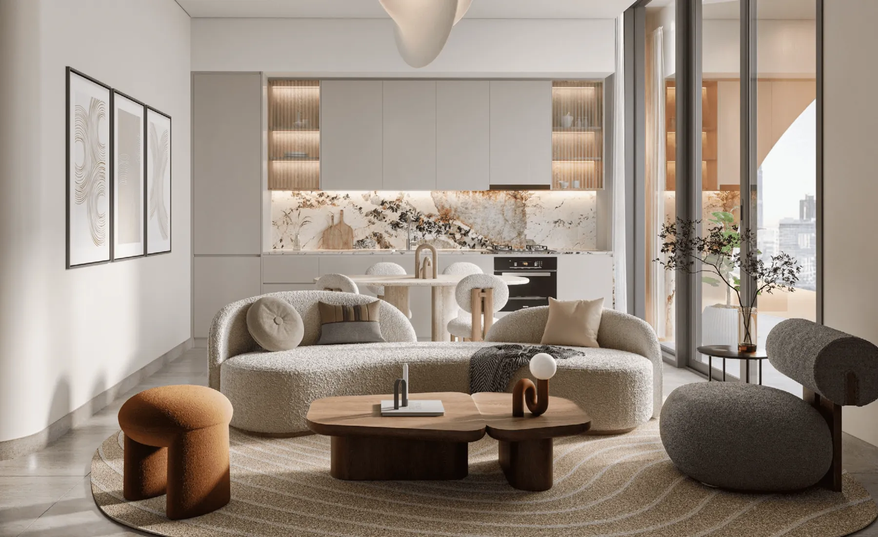 1 yatak odalı daire — Downtown Dubai — 2/9