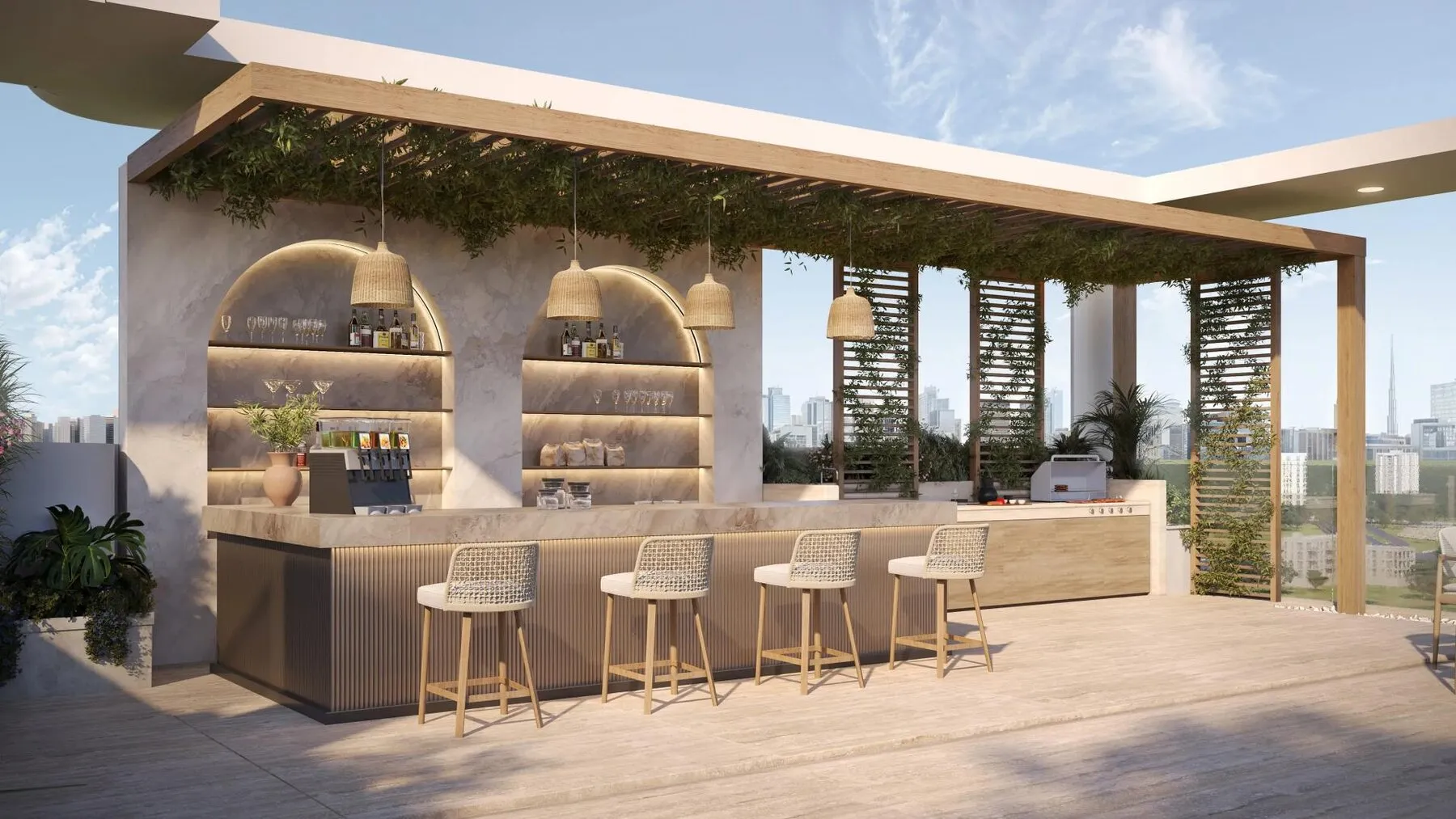 1 yatak odalı daire — Dubai Land — 14/20