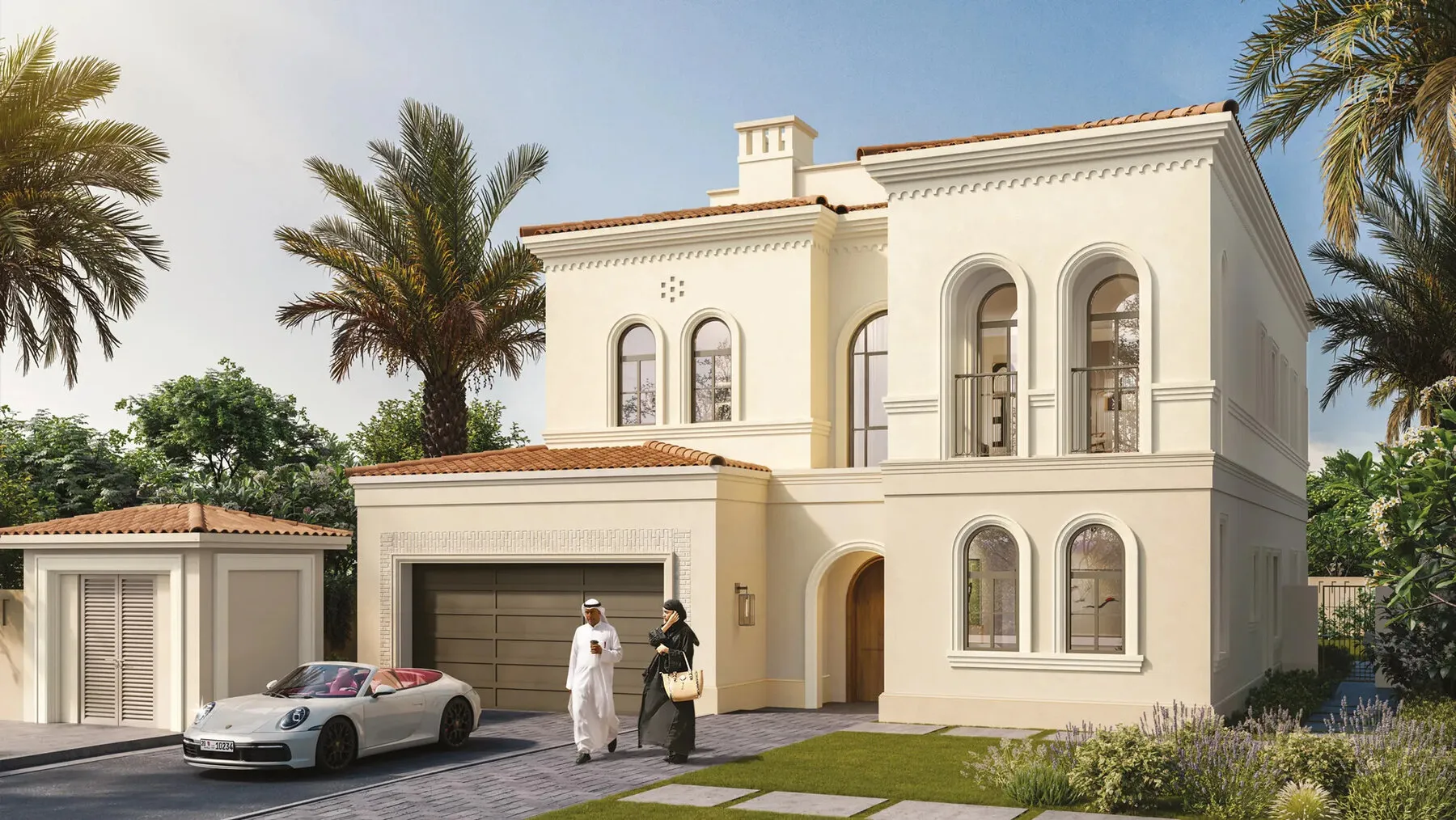 Villa in de nieuwe luxe gemeenschap Bloom Living Almeria in Abu Dhabi! Exclusief, 5 slaapkamers, 426 m²