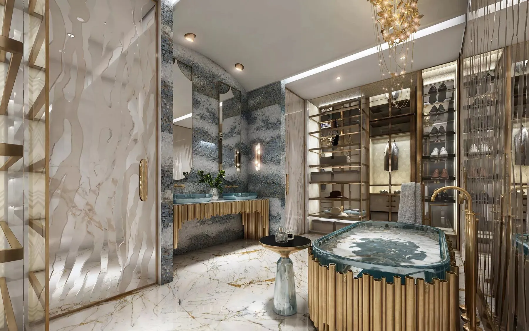 1 yatak odalı daire — Dubai Marina — 12/17