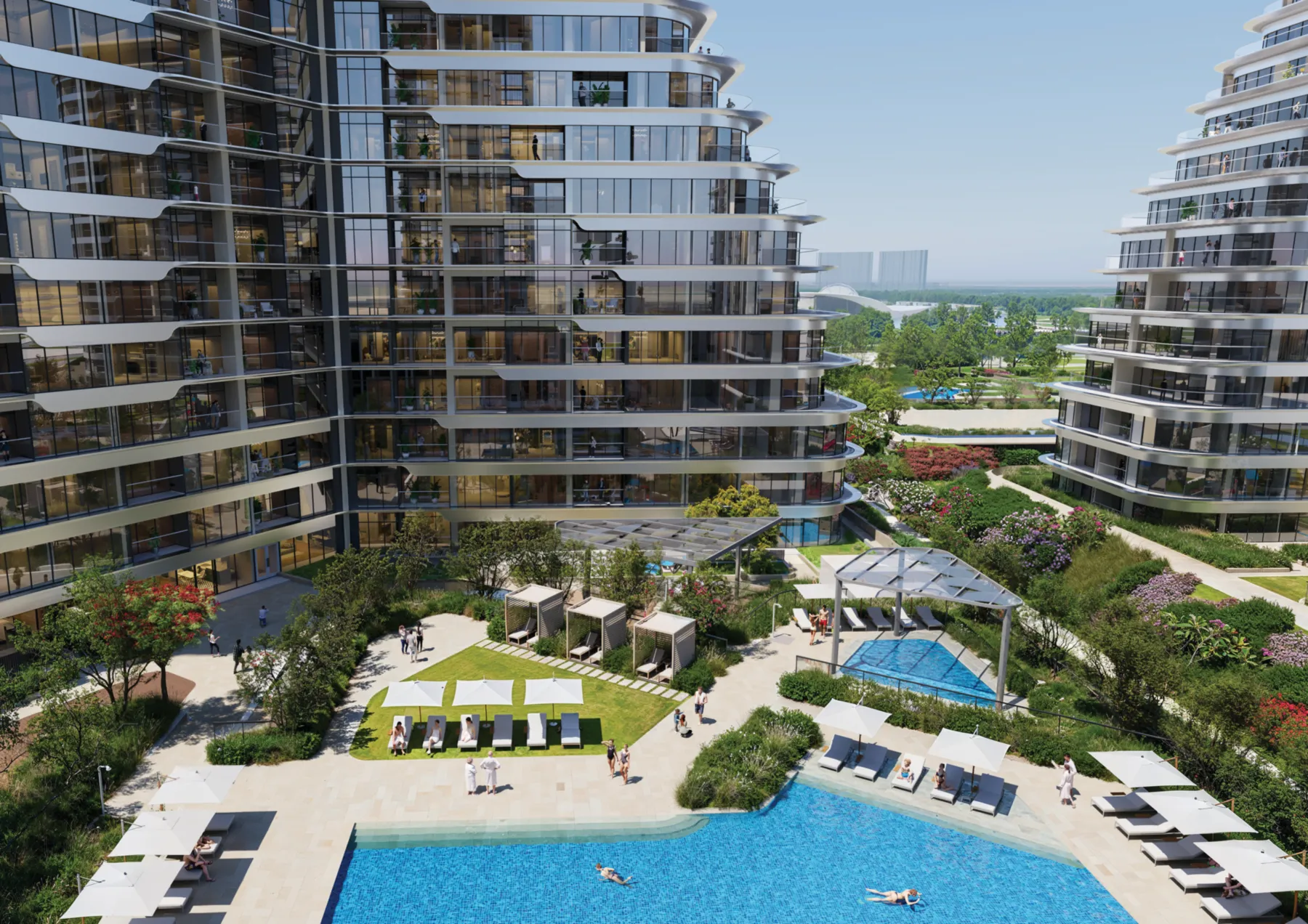 3 yatak odalı daire — Madinat Al Mataar, Dubai — 9/10