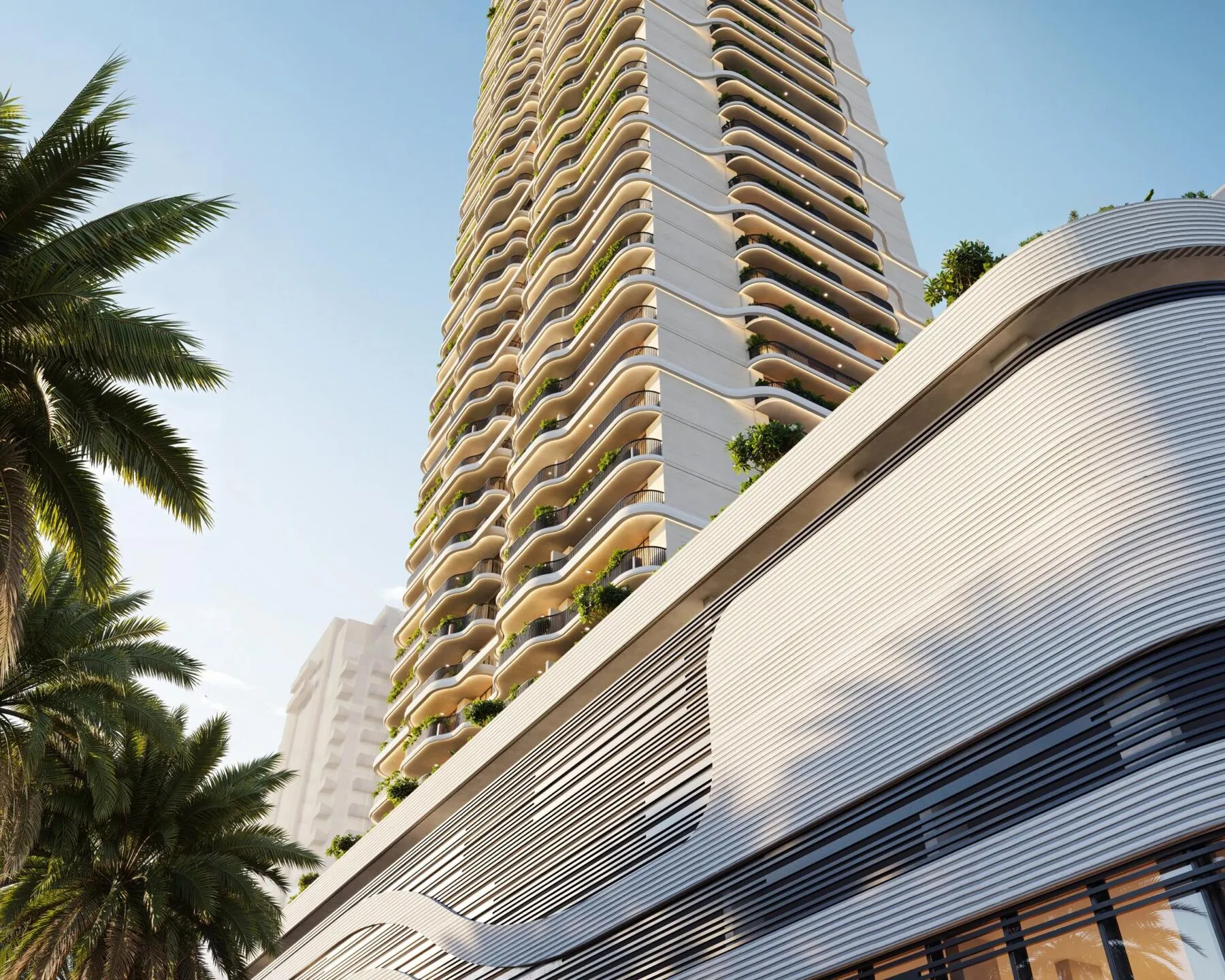 Modern appartement in het wooncomplex ALTA V1EW in Jumeirah Village Ci, 2 slaapkamers, 108 m²