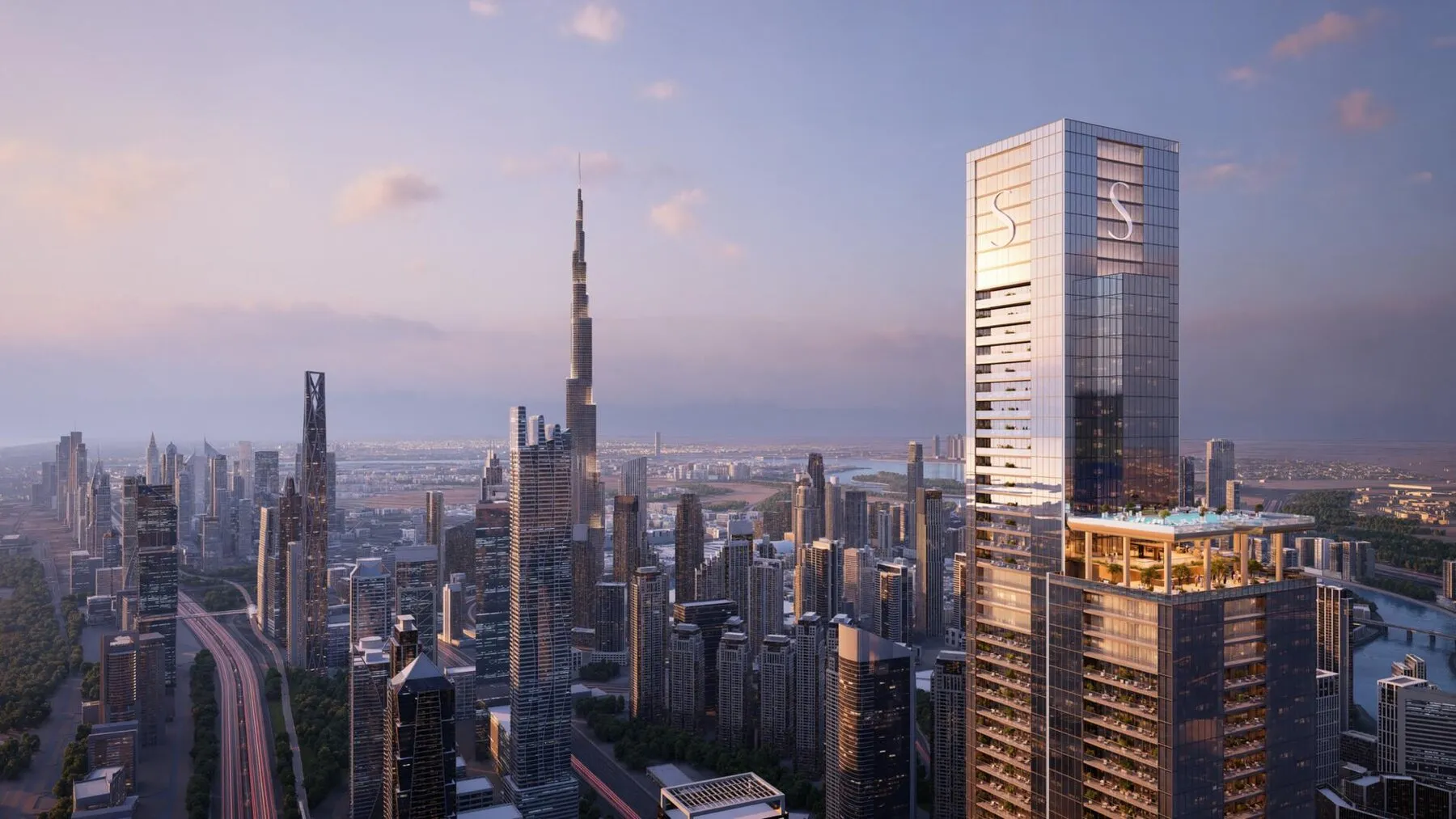 Sobha SkyParks, 1 slaapkamer, 66 m²