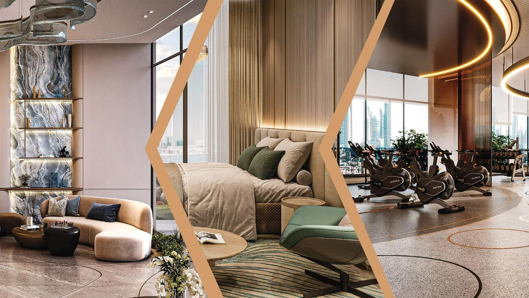 3 yatak odalı daire — Dubai Islands — 3/6