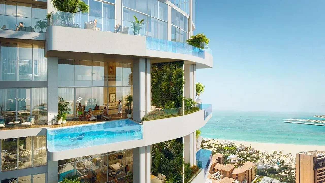 5 yatak odalı çatı katı — Dubai Harbour — 3/8