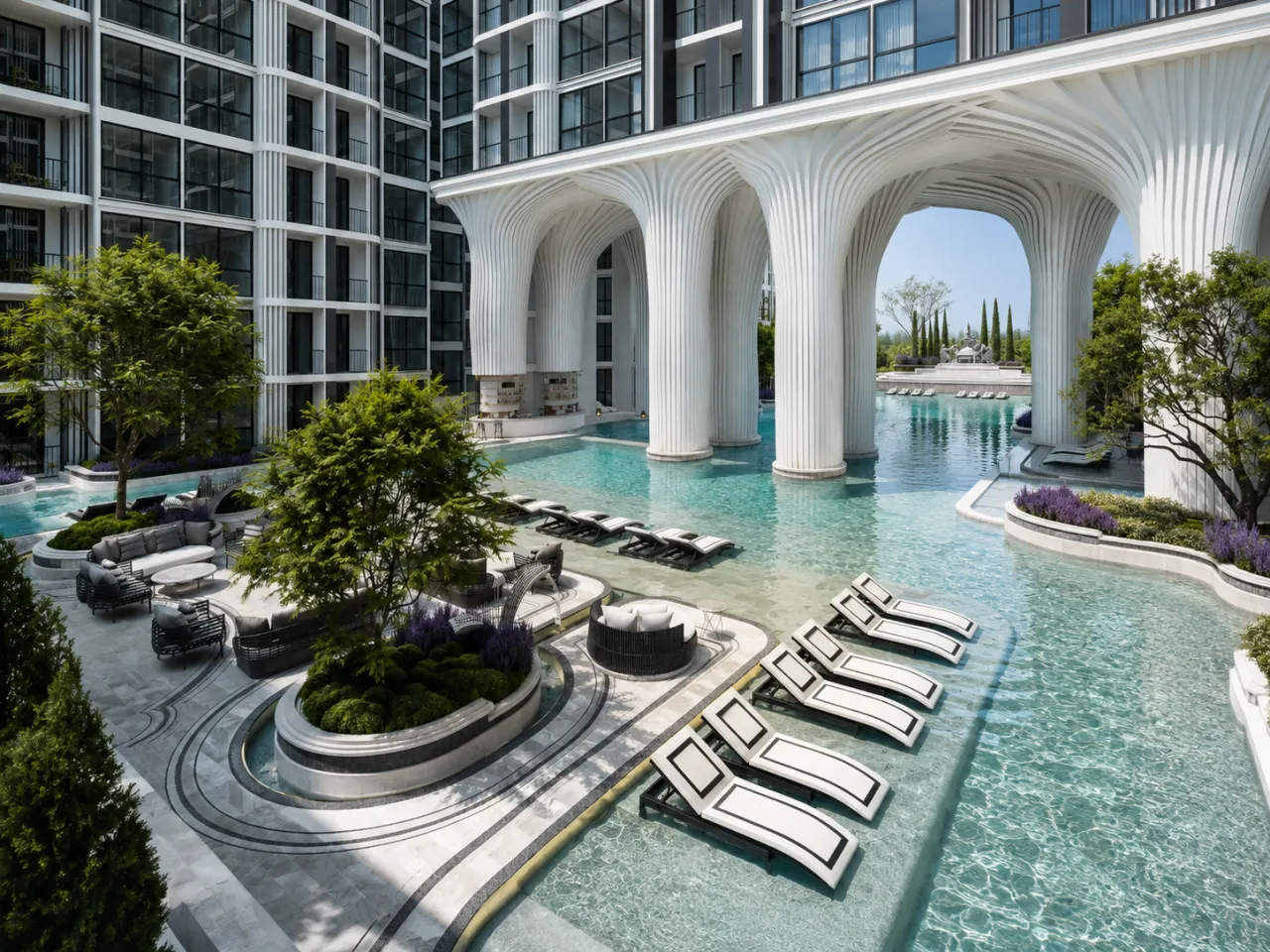 2 yatak odalı daire — Jomtien, Pattaya, Çonburi — 4/13