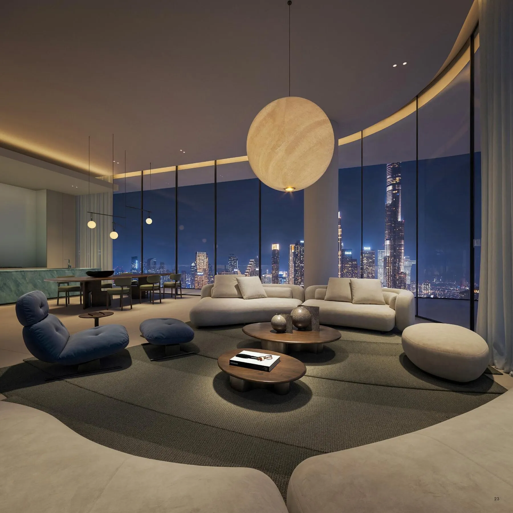 Inaura Hotel & Branded Residences Downtown Dubai, 2 slaapkamers, 119 m²
